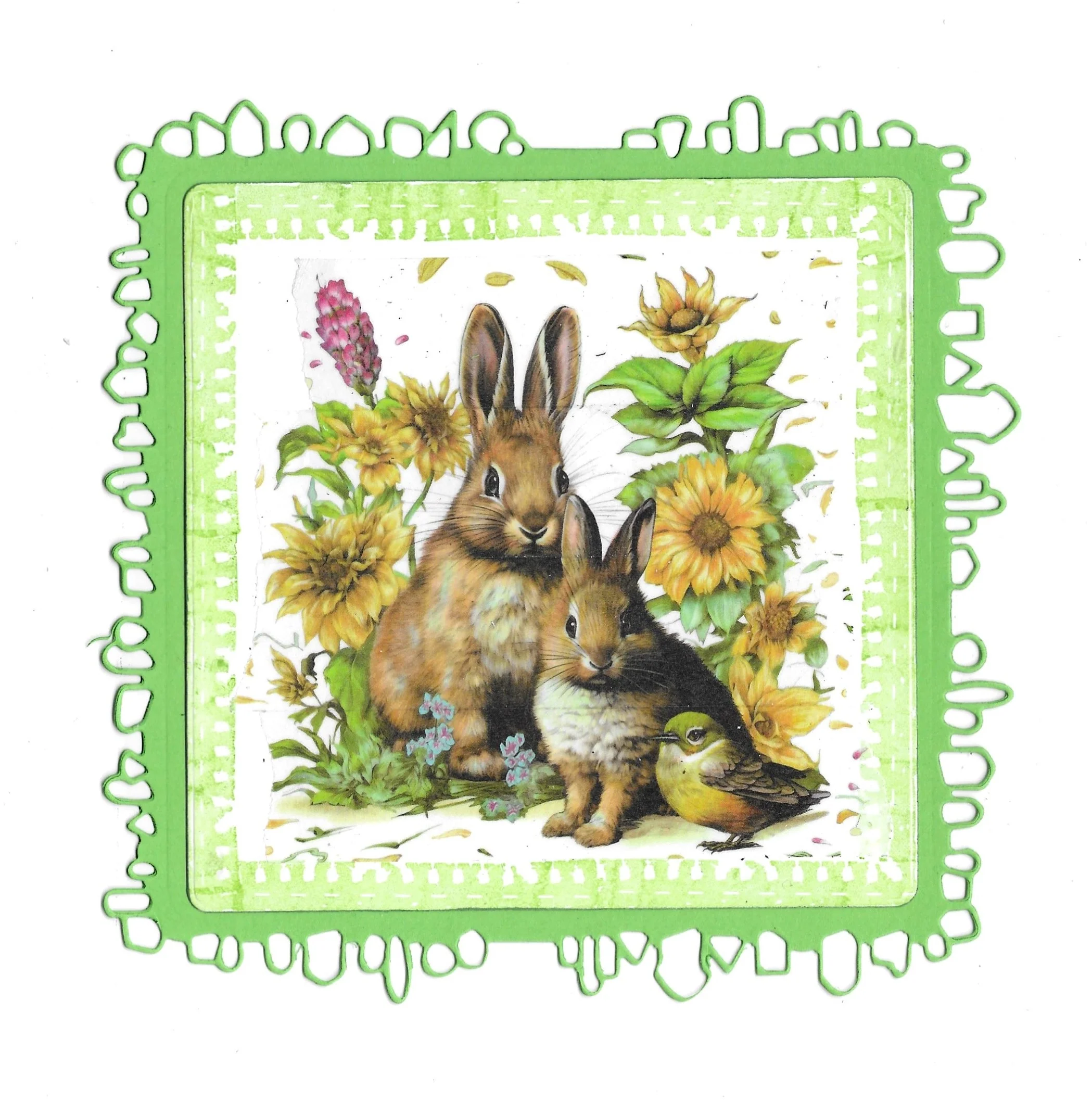 MT-102 - Washi Tape - Sunflower & Hare (Layer-It-Up!) - Image 4
