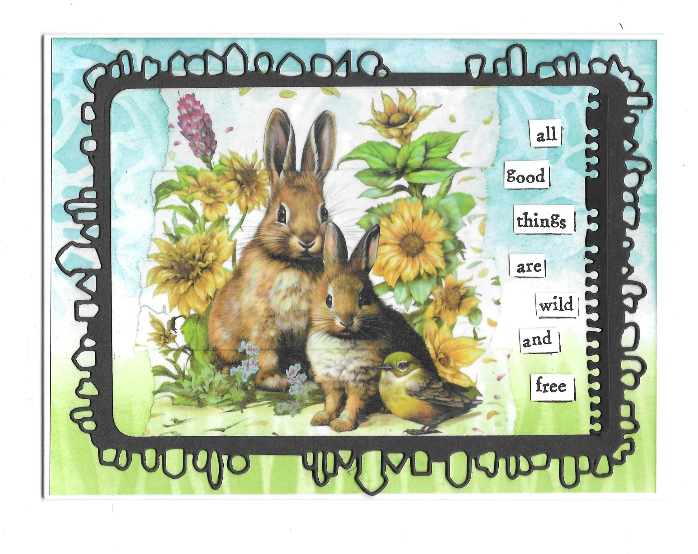MT-102 - Washi Tape - Sunflower & Hare (Layer-It-Up!) - Image 5