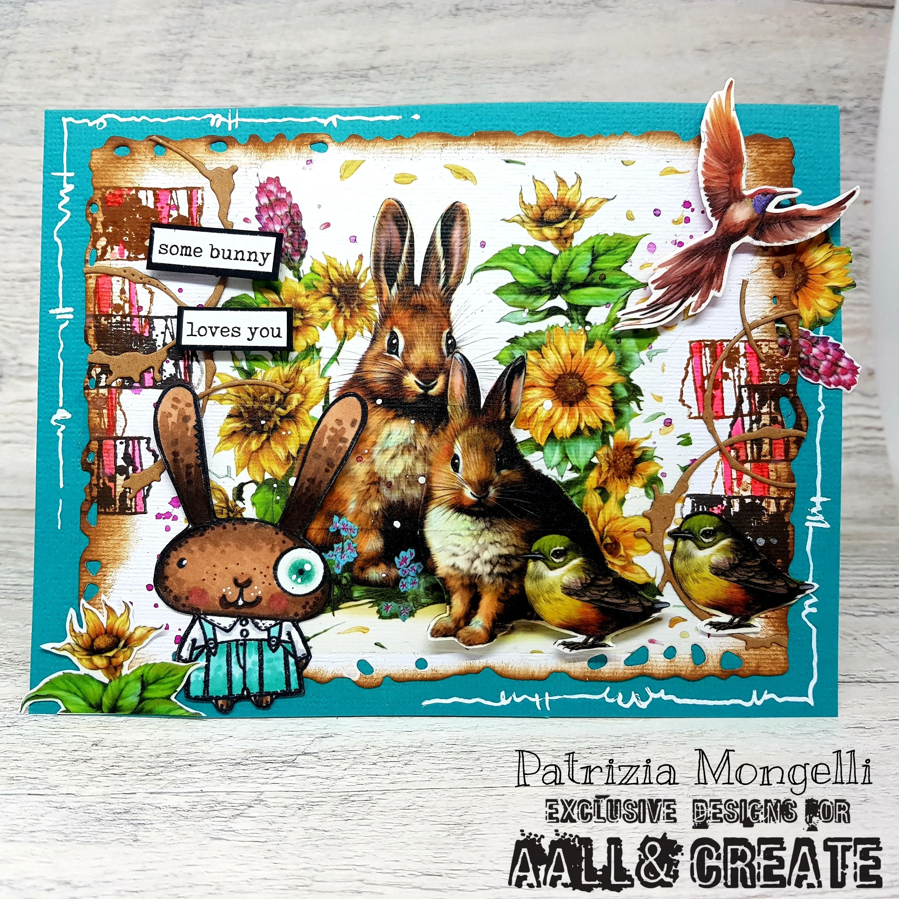 MT-102 - Washi Tape - Sunflower & Hare (Layer-It-Up!) - Image 7