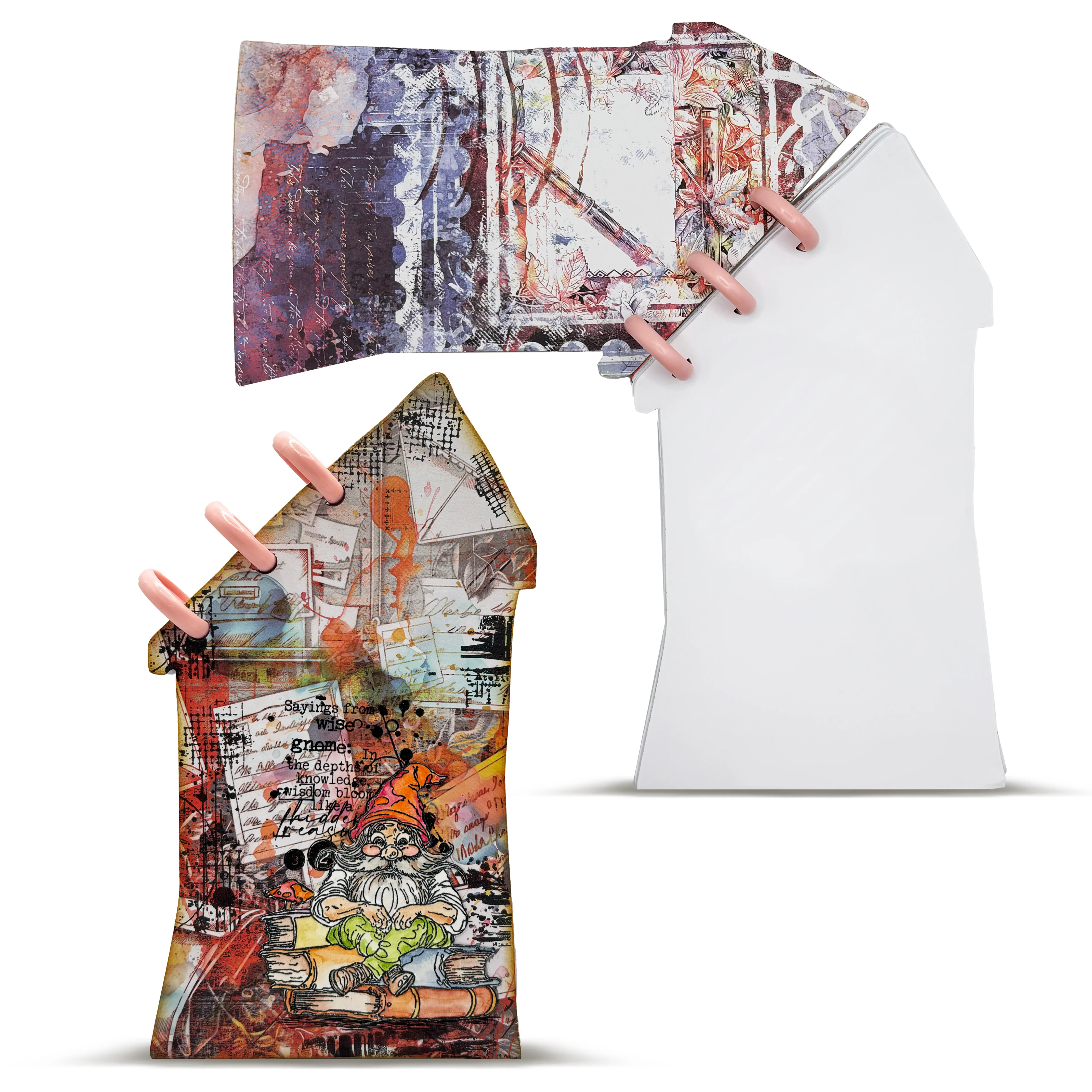 #1076 - A6 Stamp Set - Gnome Wise - Image 3