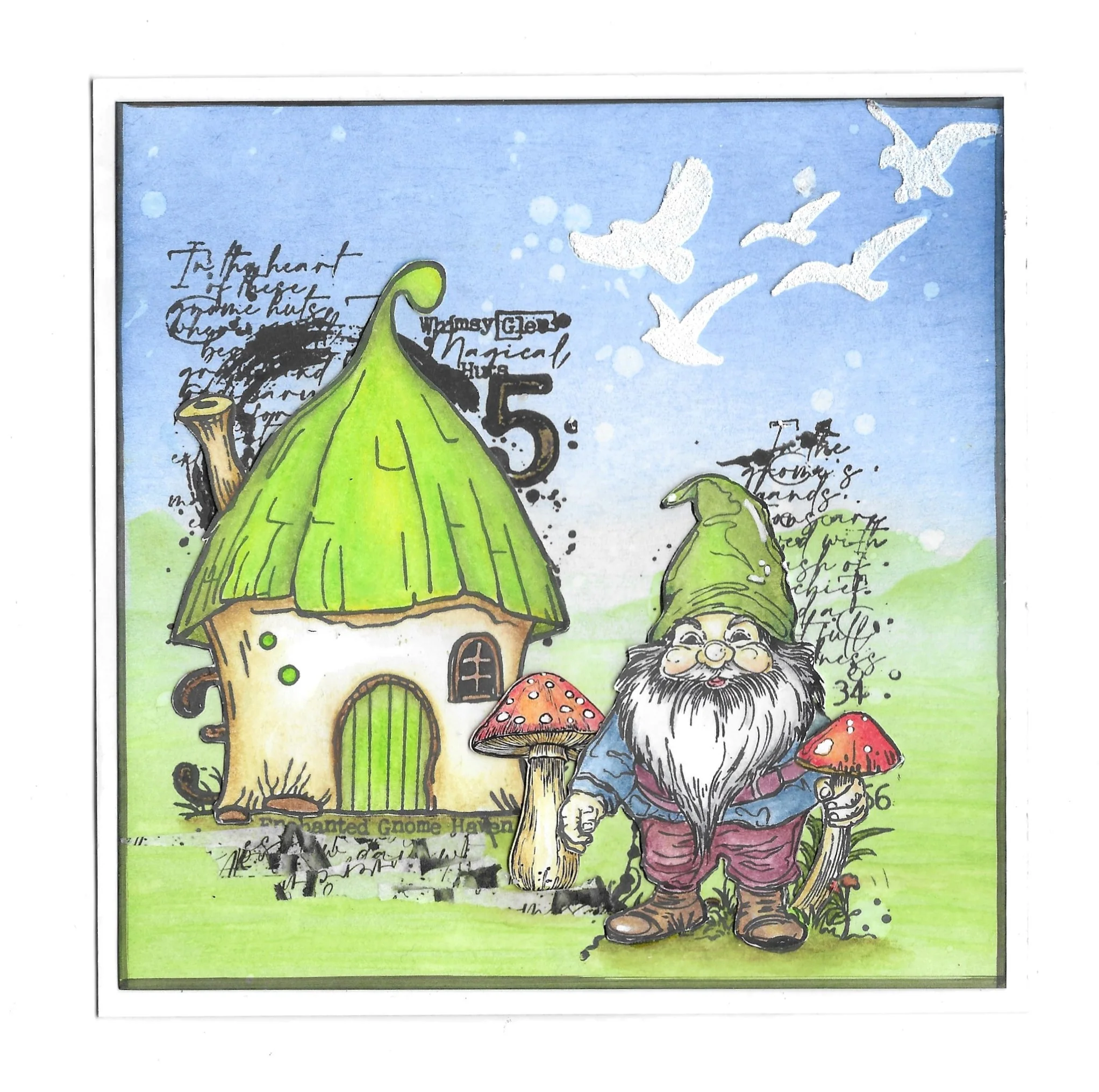TP-1081 - A7 Stamp Set - Whimsical Haven - Image 10