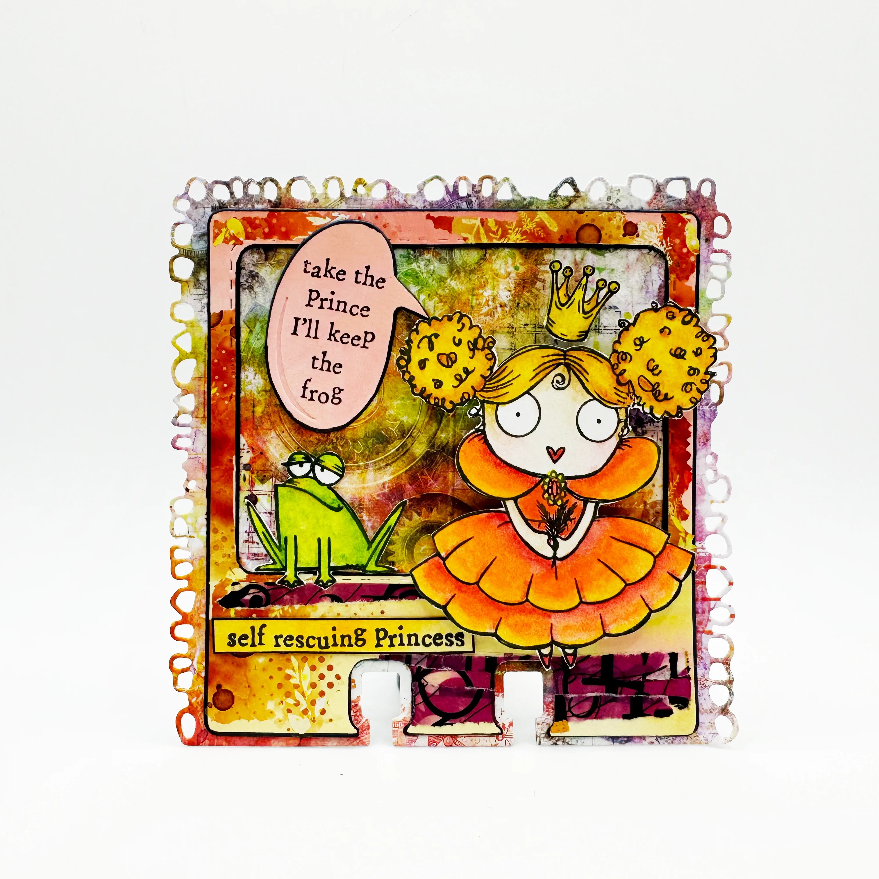 TP-1135 - A7 Stamp Set - Princess & Froggy - Image 4