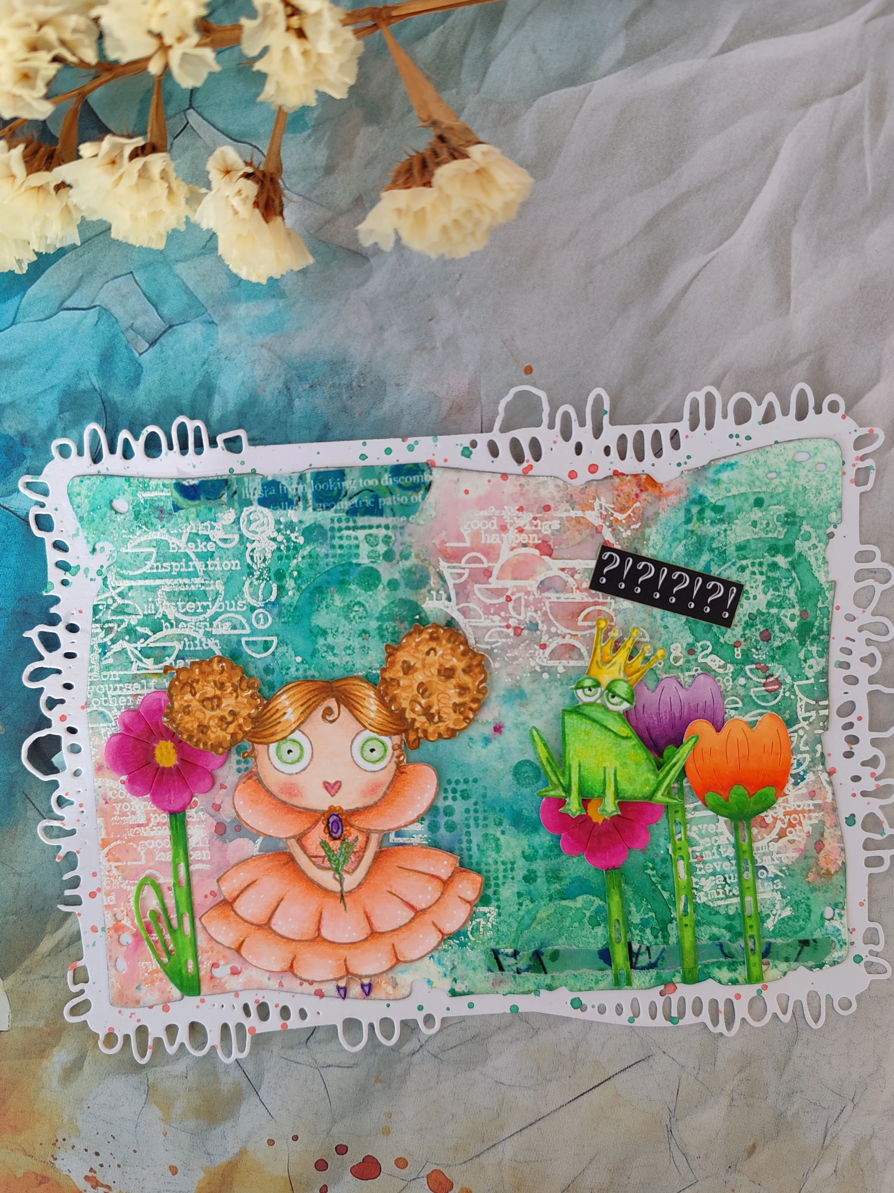 TP-1135 - A7 Stamp Set - Princess & Froggy - Image 8