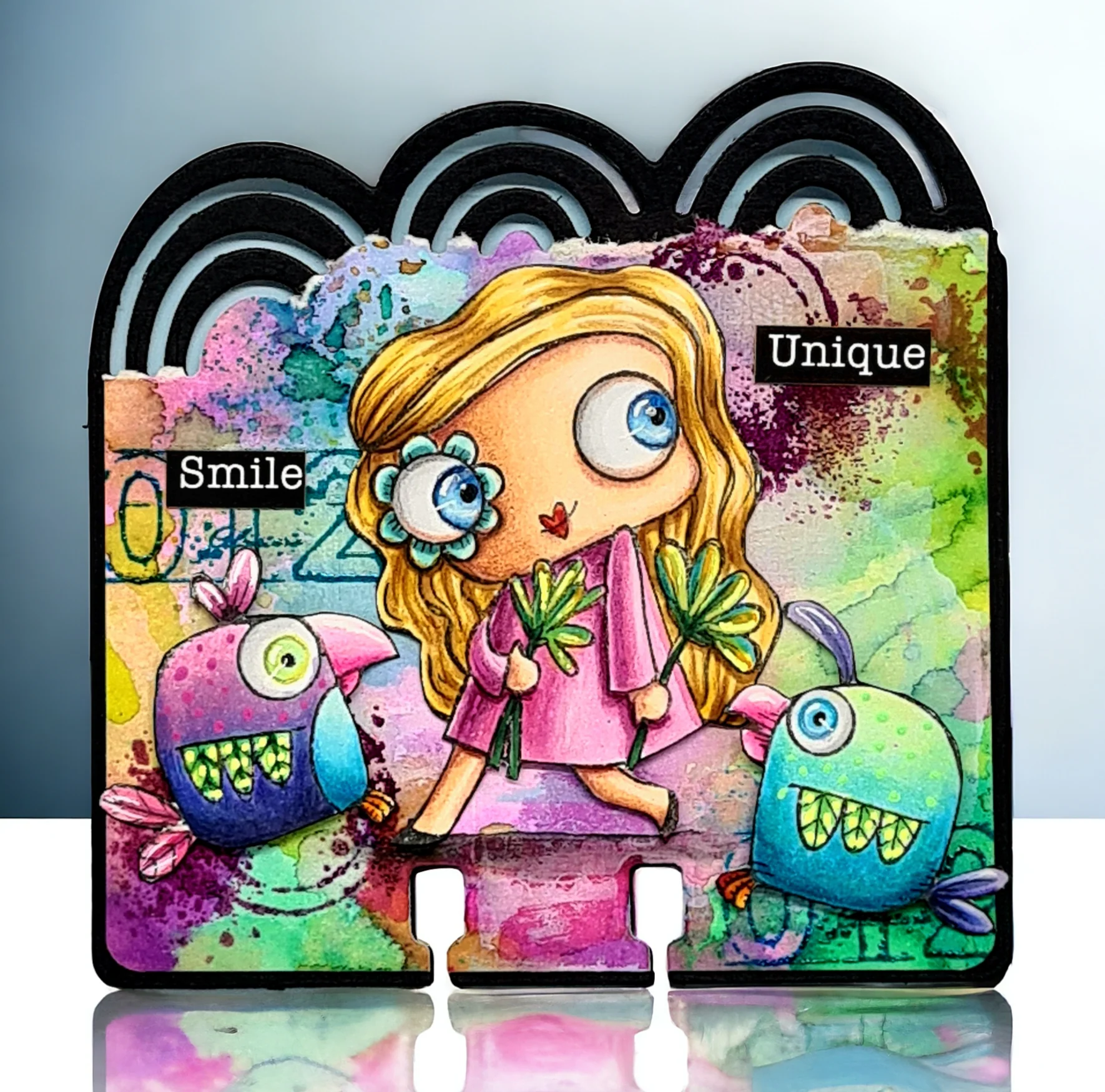 TP-1163 - A7 Stamp Set - La Fleur - Image 2
