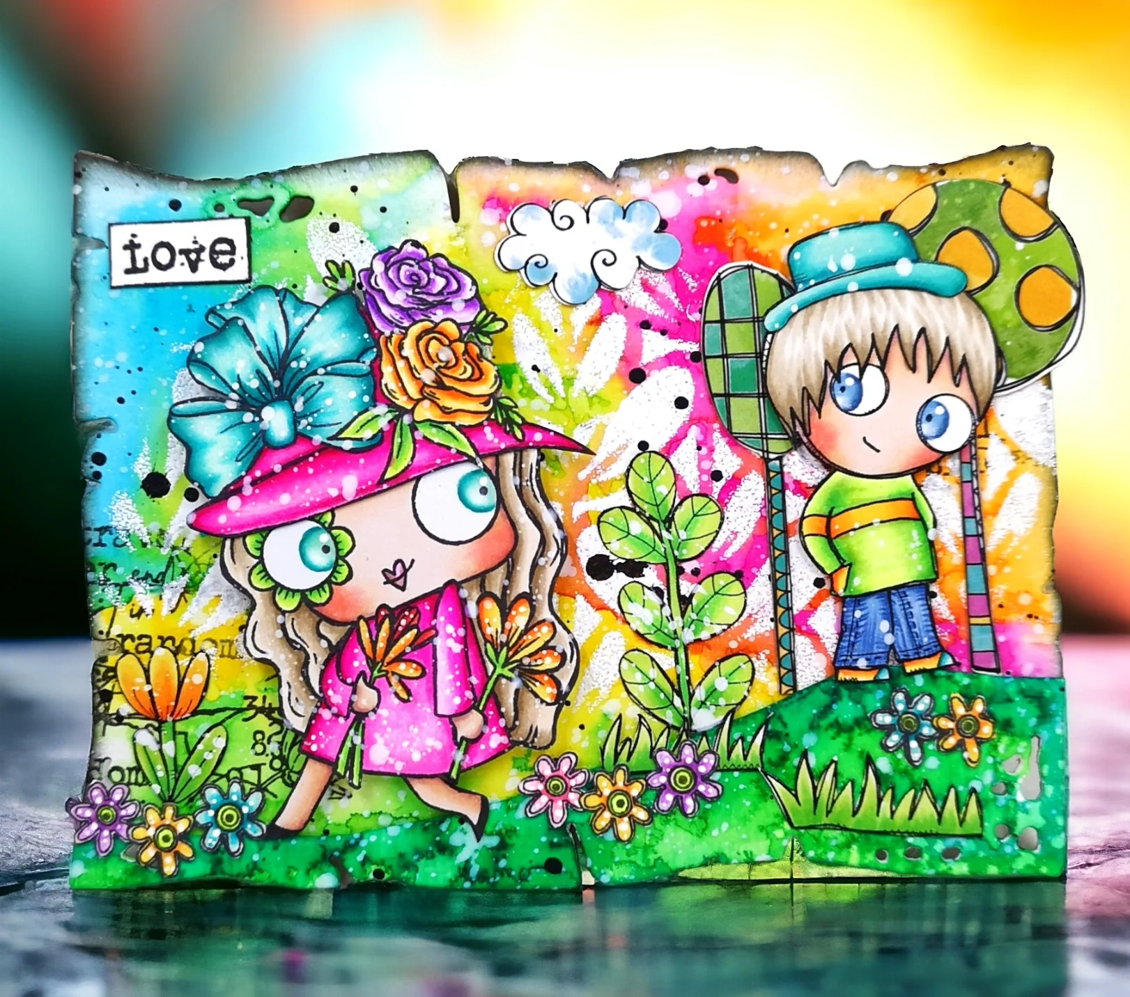 TP-1163 - A7 Stamp Set - La Fleur - Image 7