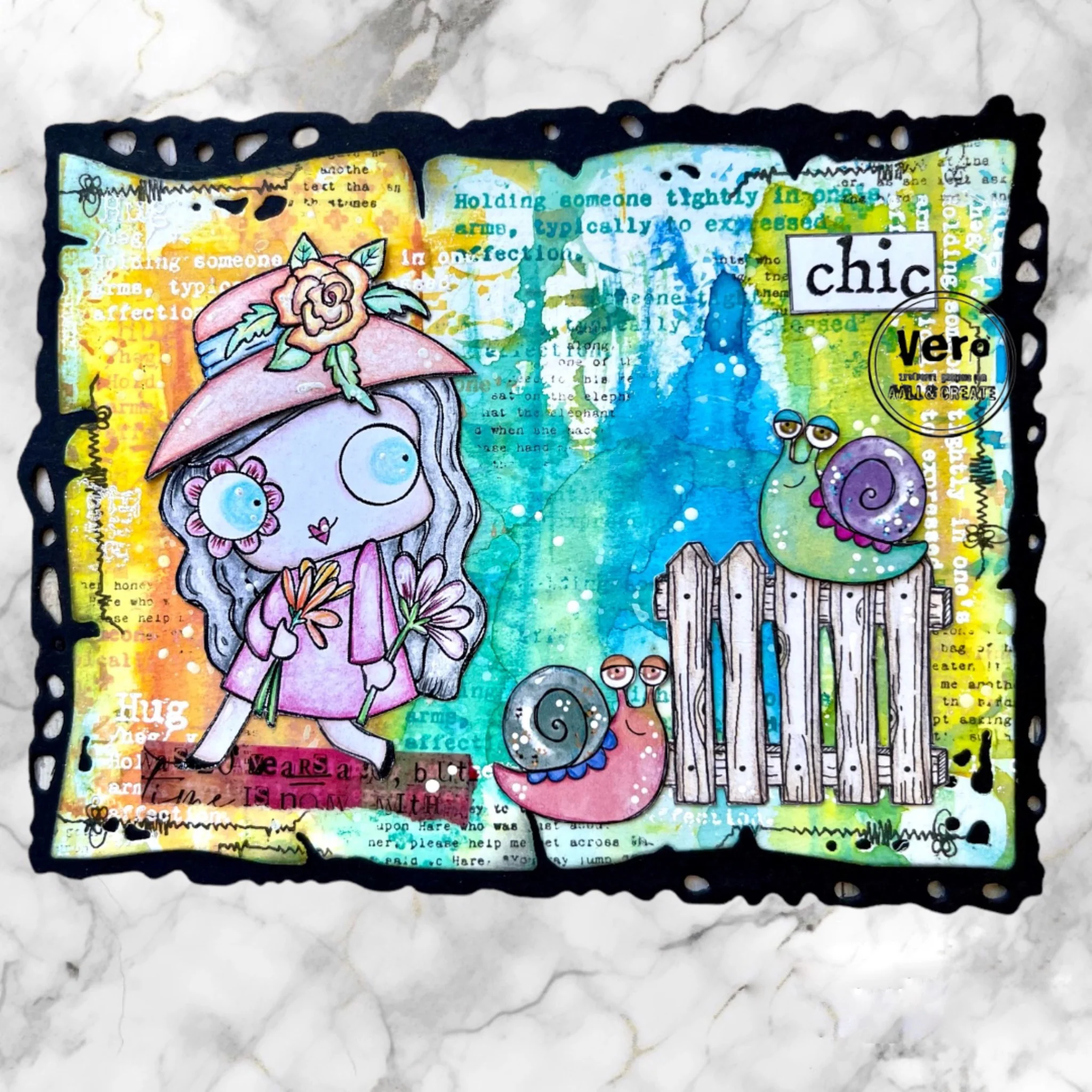 TP-1163 - A7 Stamp Set - La Fleur - Image 8