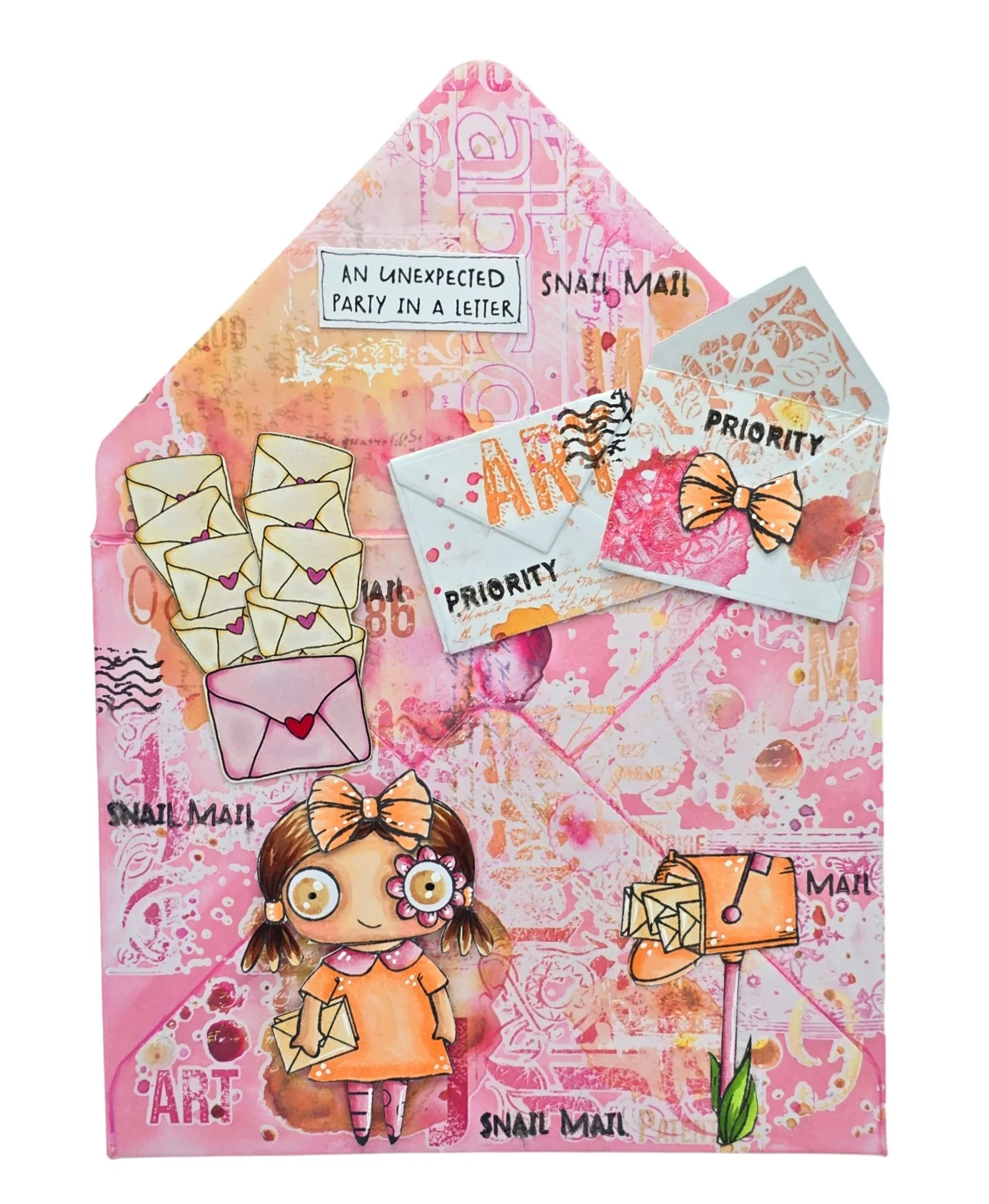 TP-1165 - A7 Stamp Set - Snail Mail - Image 12