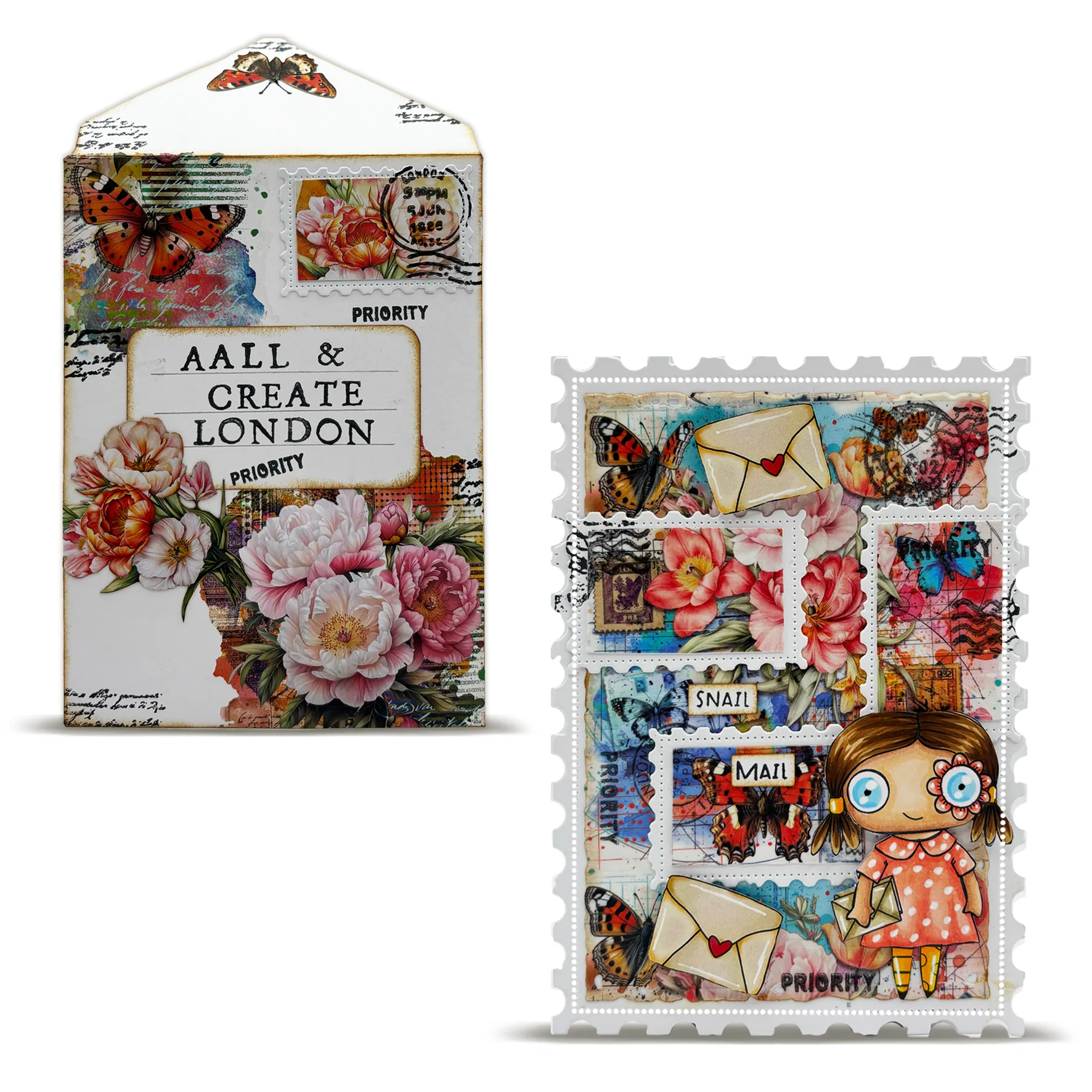 TP-1165 - A7 Stamp Set - Snail Mail - Image 19