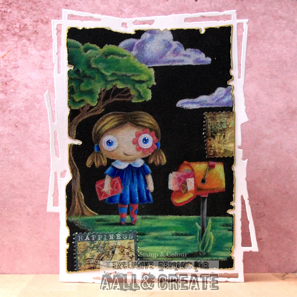TP-1165 - A7 Stamp Set - Snail Mail - Image 6
