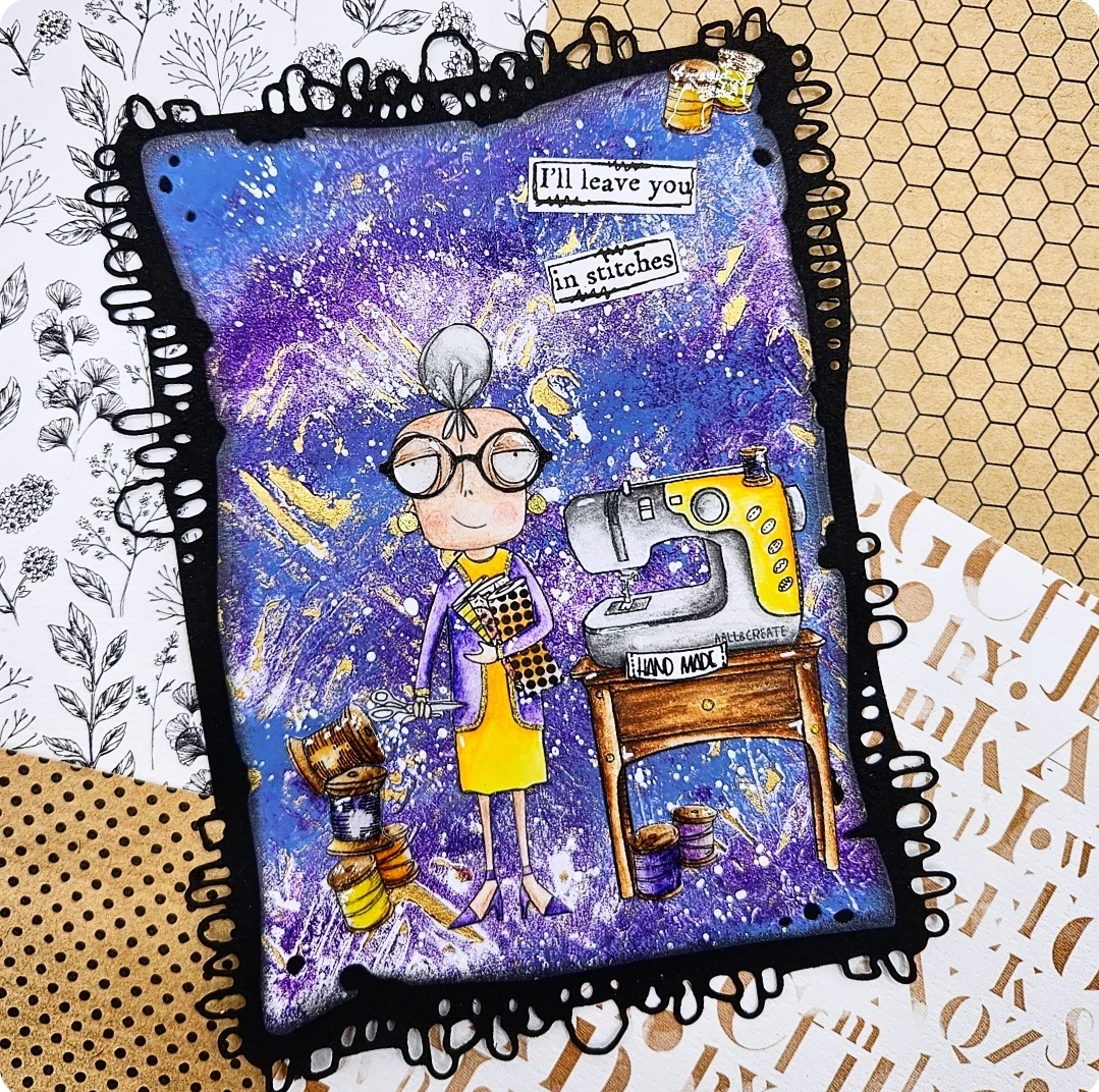 TP-1168 - A7 Stamp Set - Sew Dee - Image 10