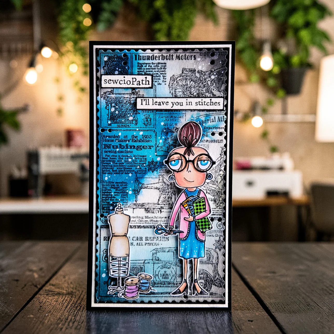 TP-1168 - A7 Stamp Set - Sew Dee - Image 3