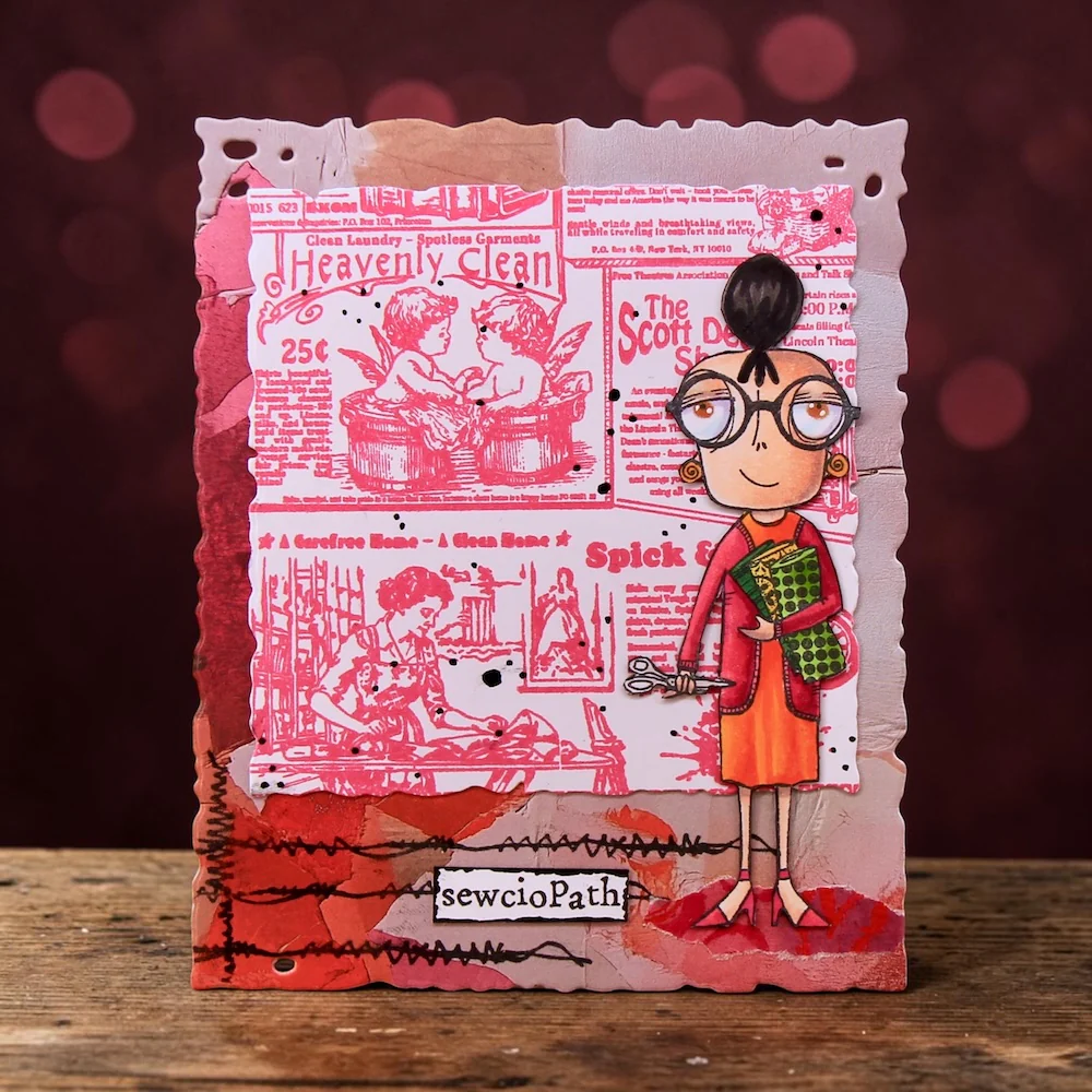 TP-1168 - A7 Stamp Set - Sew Dee - Image 5