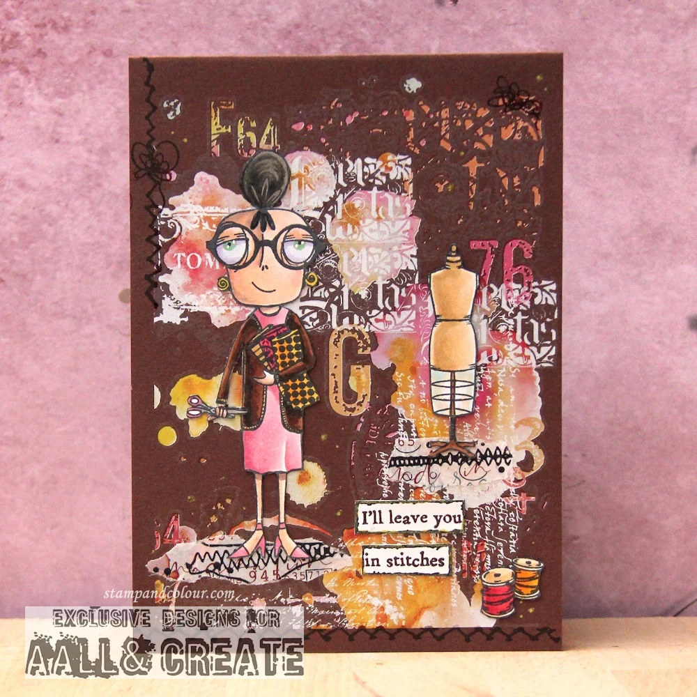 TP-1168 - A7 Stamp Set - Sew Dee - Image 6