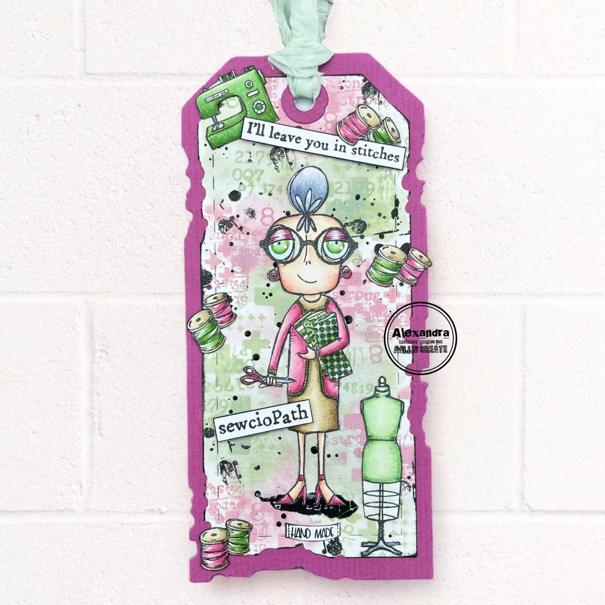 TP-1168 - A7 Stamp Set - Sew Dee - Image 8