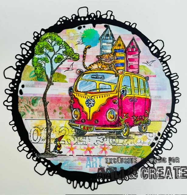 TP-1184 - A6 Stamp Set - Babylon Camper - Image 7