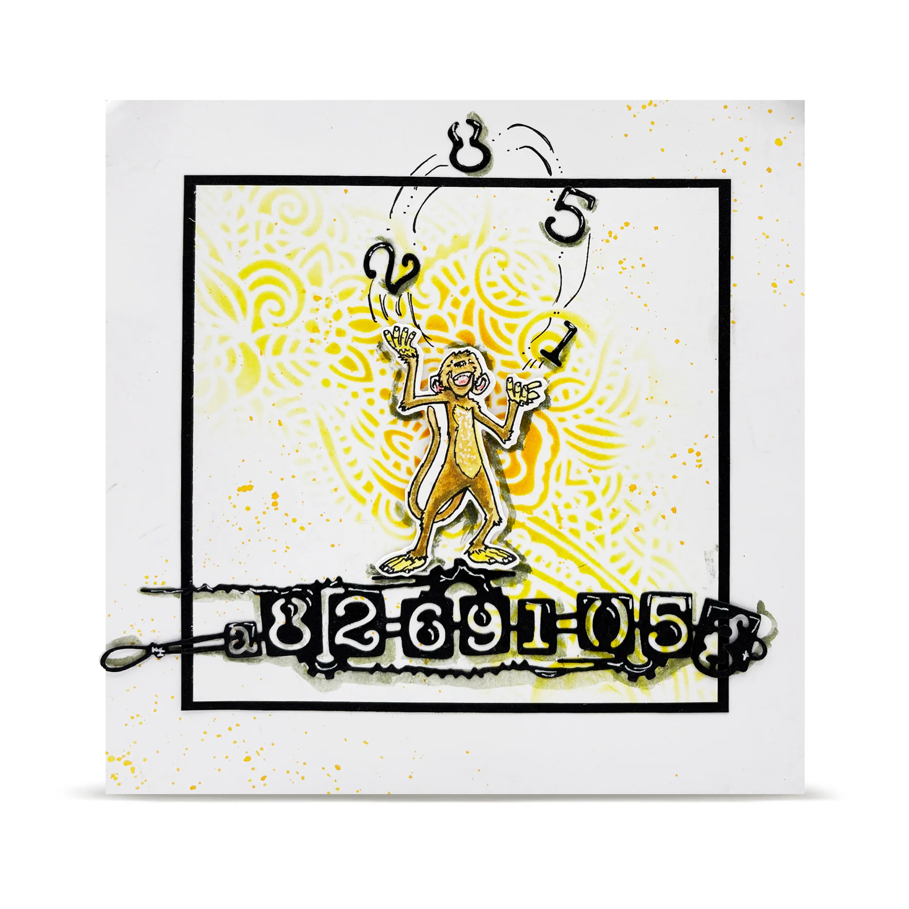 DI-12 - Die-Cutting Die Set - Code - Image 10