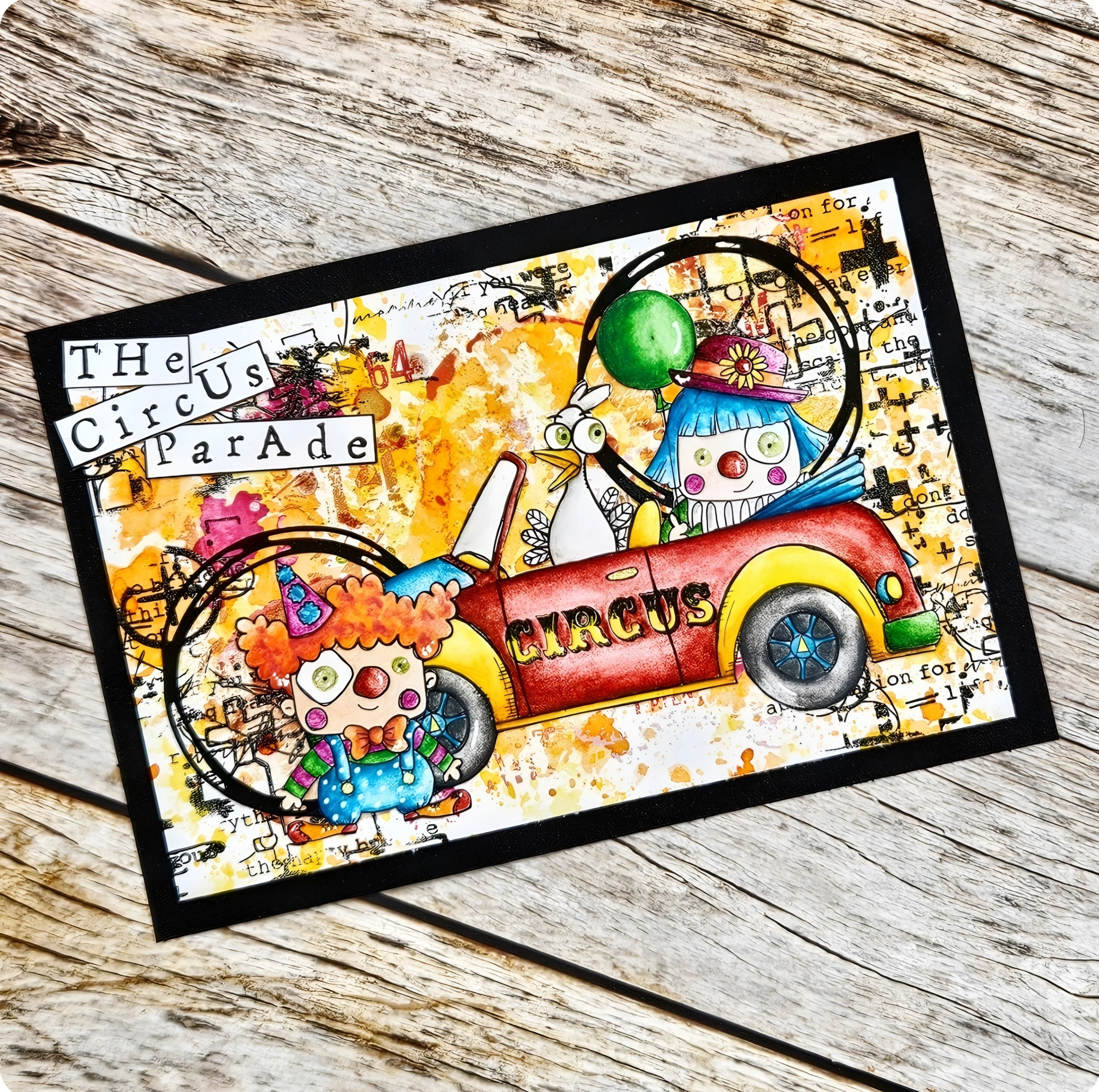 #1209 - A7 Stamp Set - Clown Around - Image 10