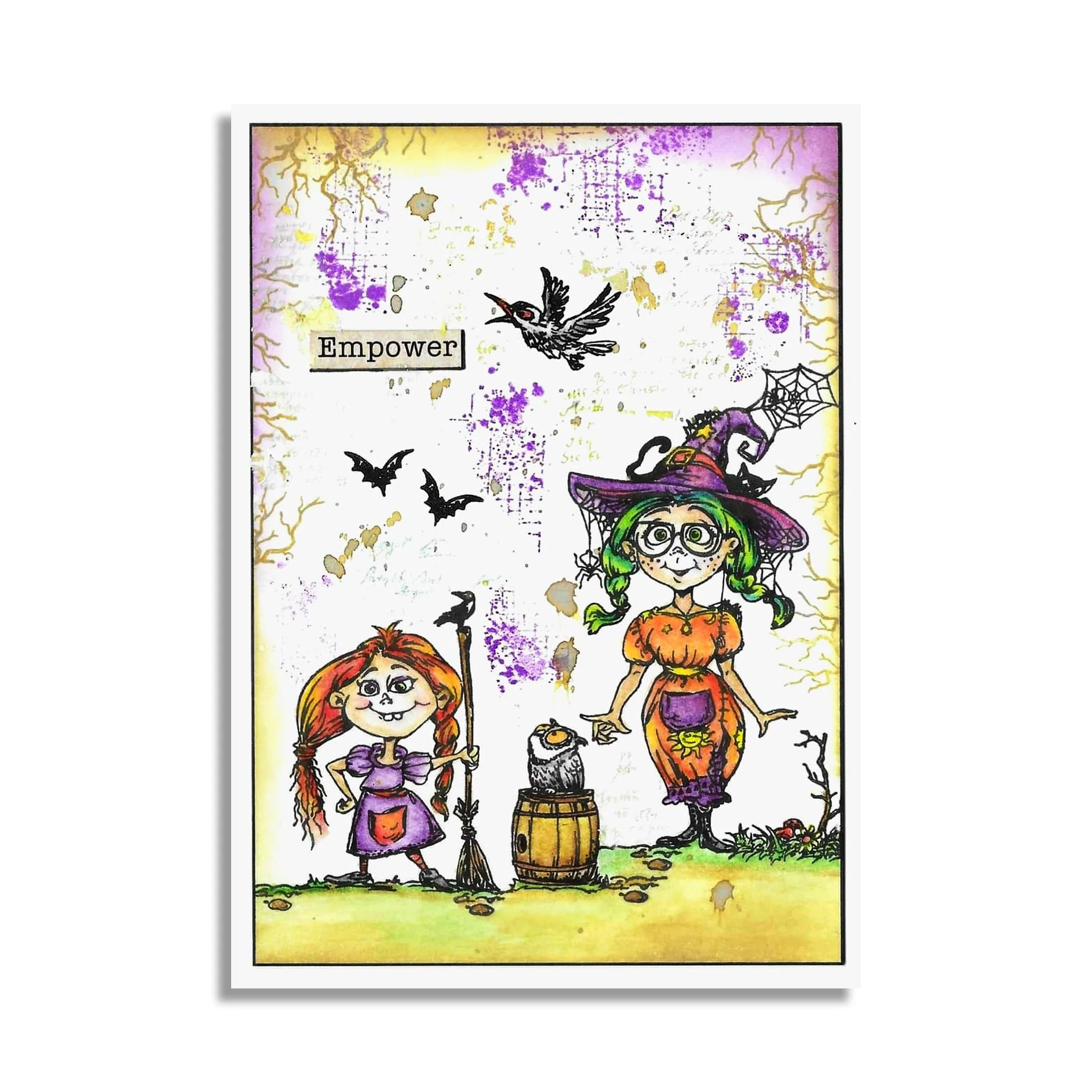 #1238 - A6 Stamp Set - Haunted Spell - Image 14