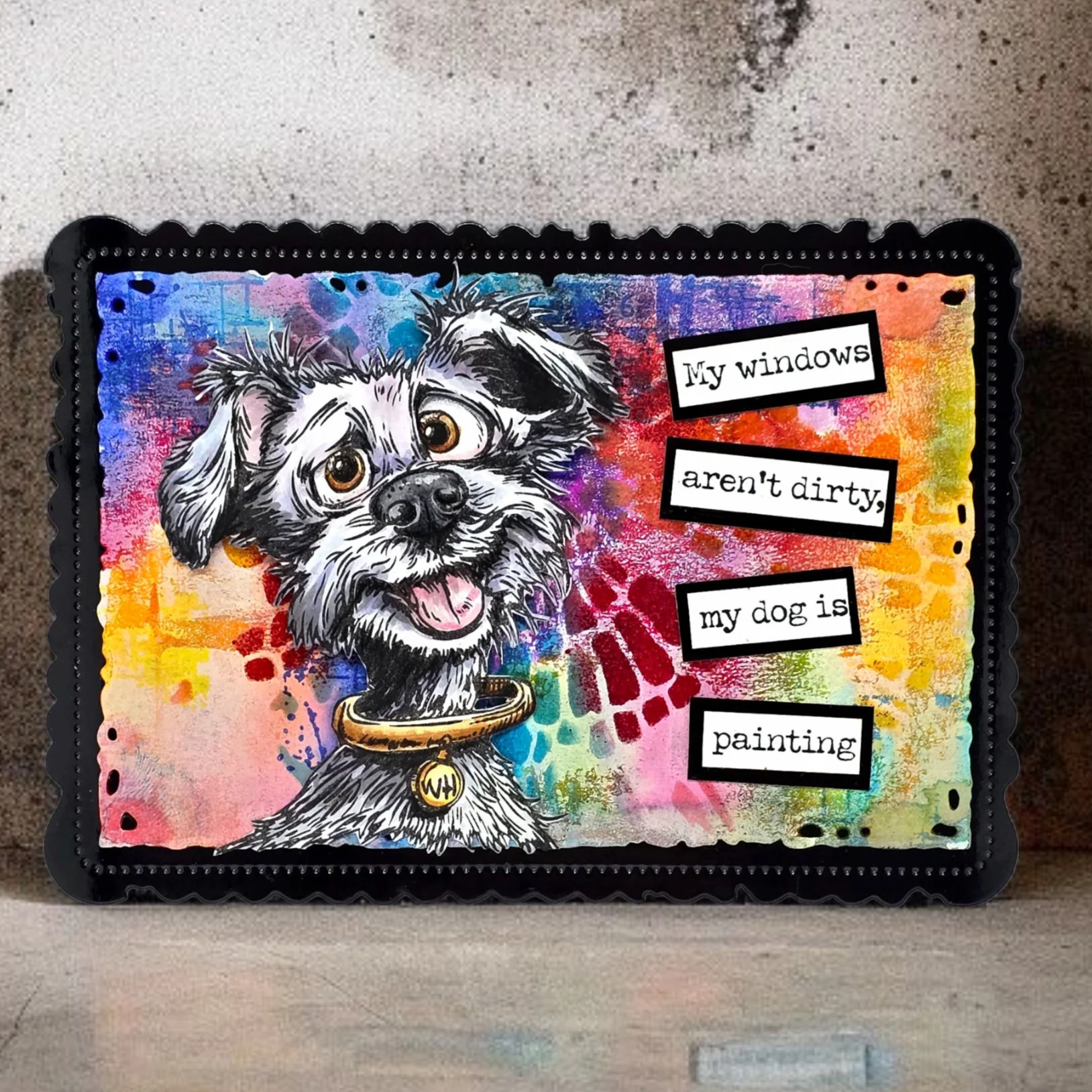 #1269 - A6 Stamp Set - Skyline Sniffs - Image 3