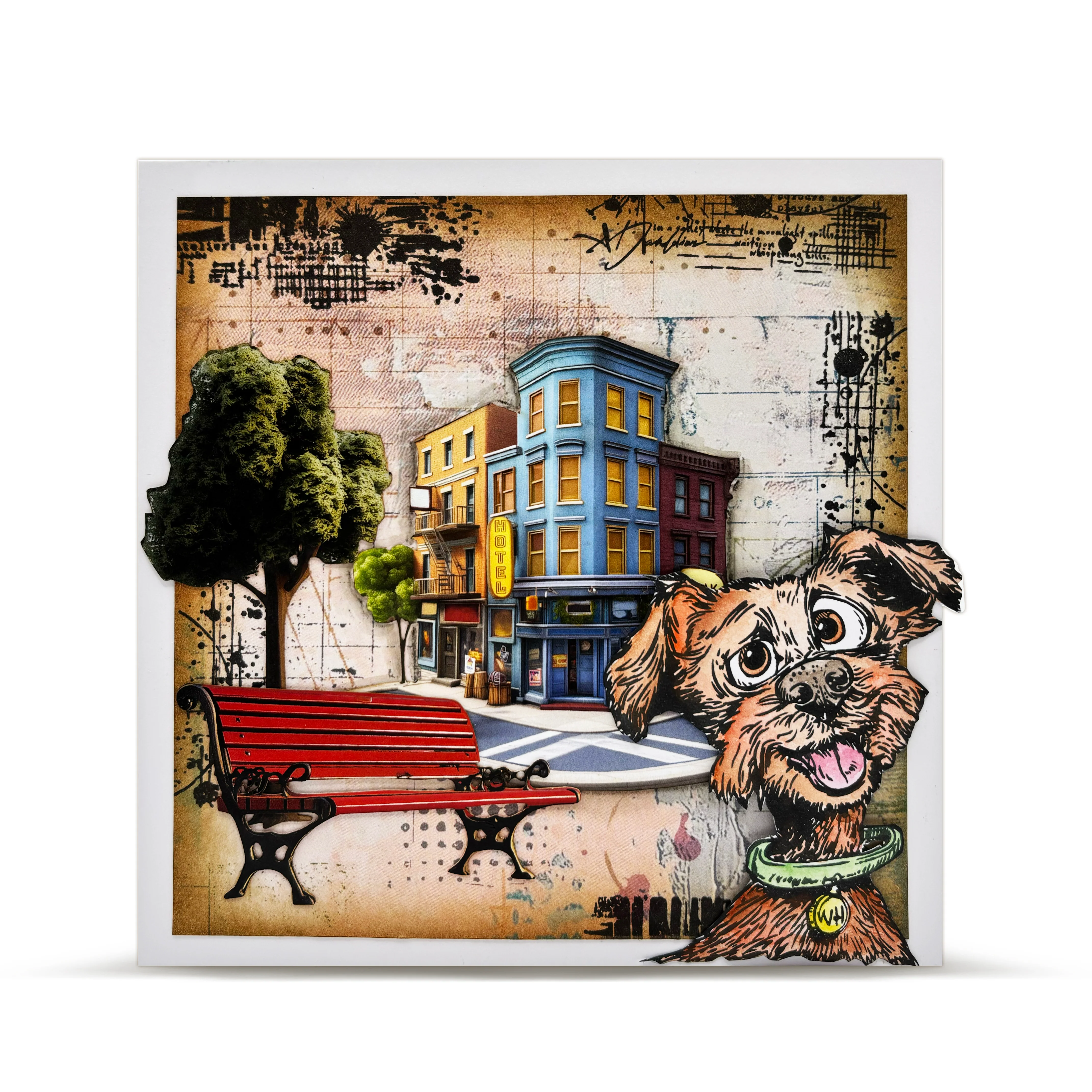 #1269 - A6 Stamp Set - Skyline Sniffs - Image 5