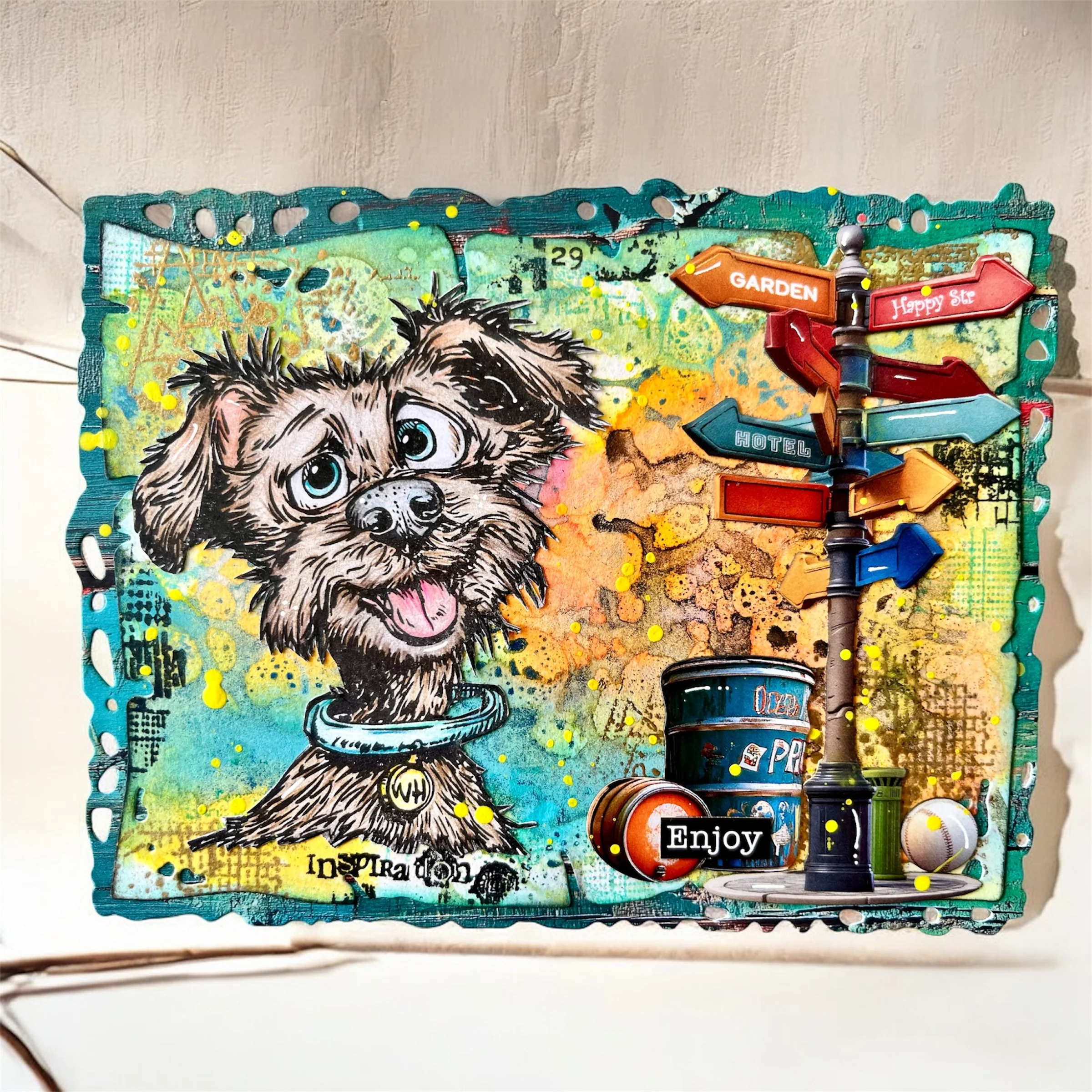 #1269 - A6 Stamp Set - Skyline Sniffs - Image 7