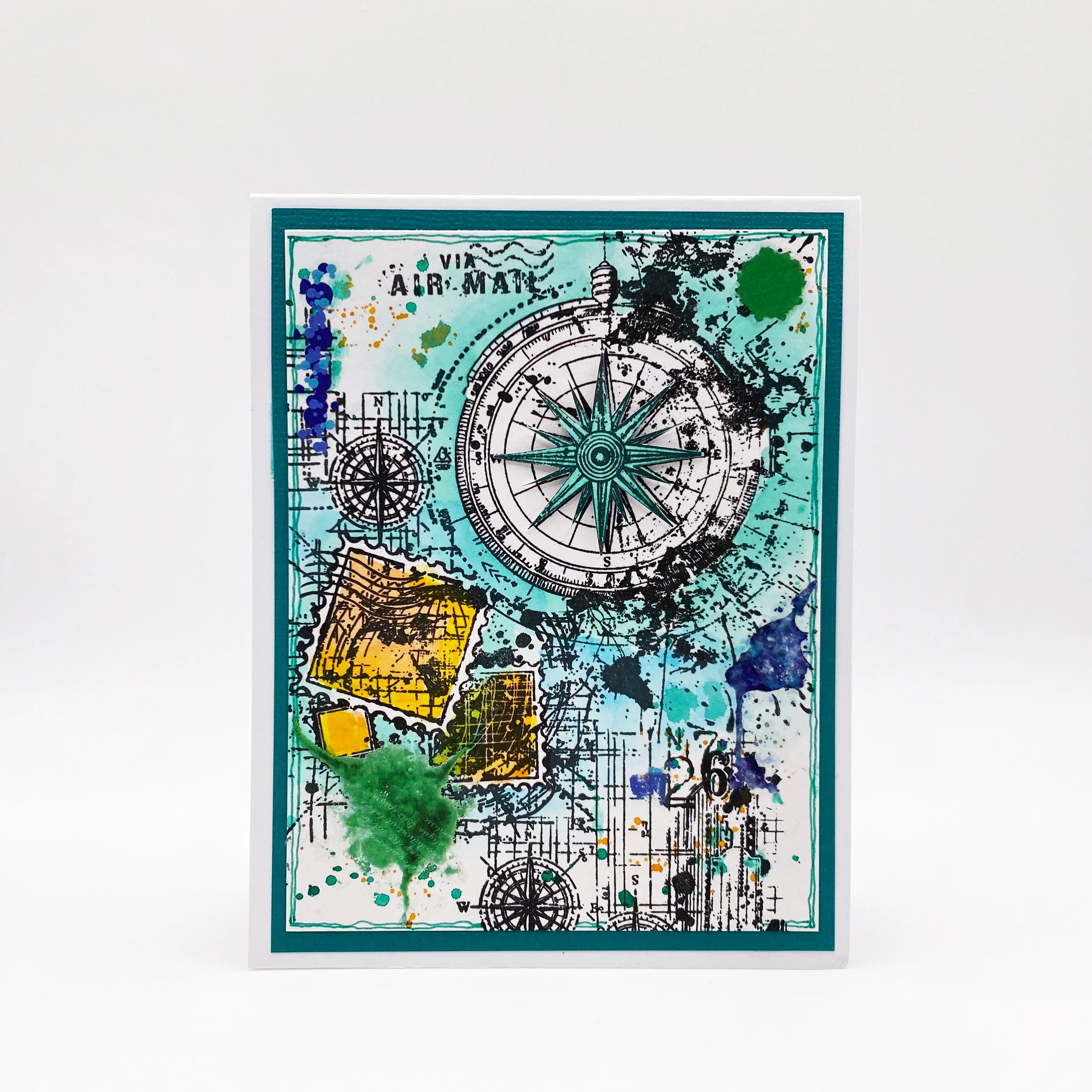 RO-13 - A5 Rub-Ons - Emerald Azure - Image 2