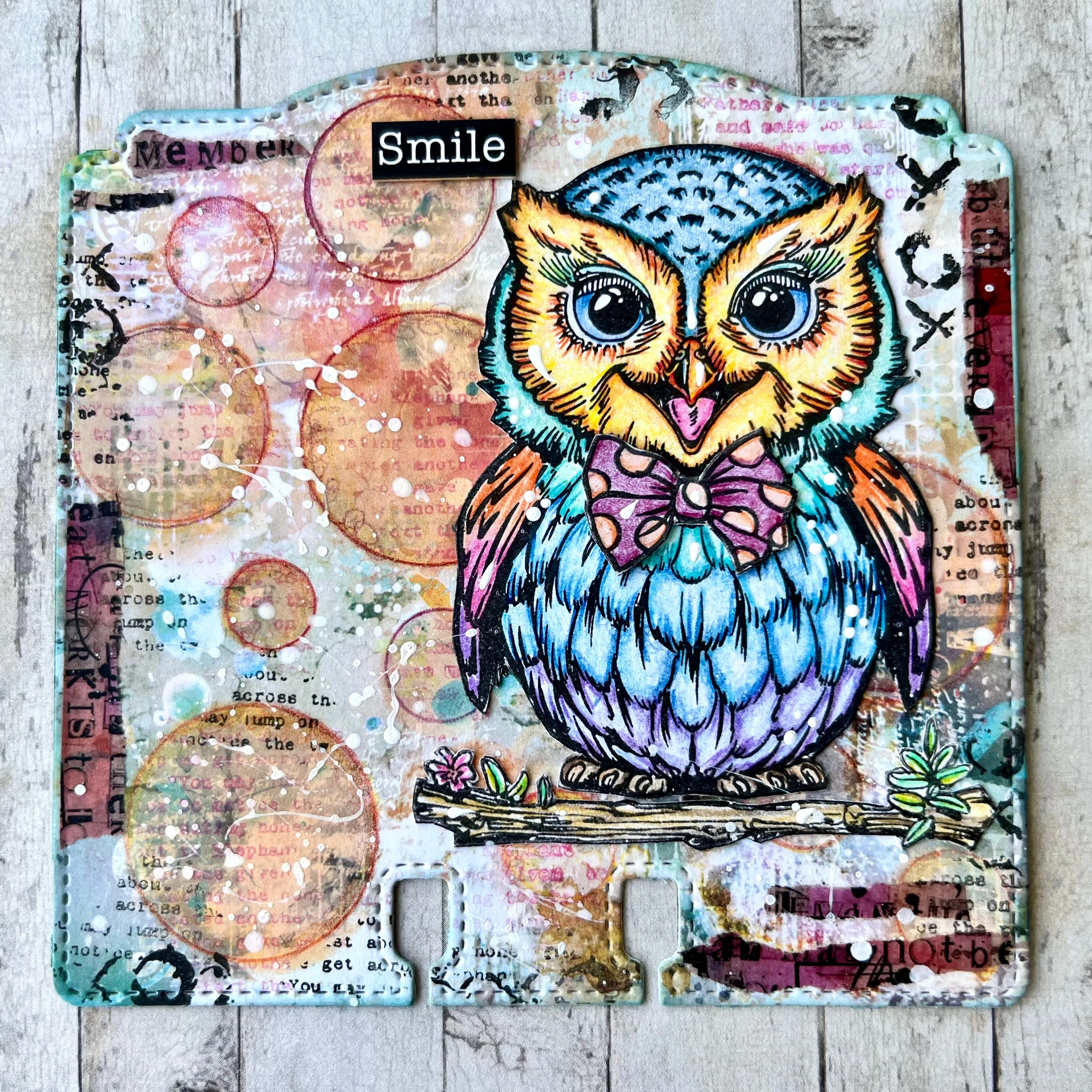 #135 - A4 Stencil - Bricks & Bubbles - Image 3