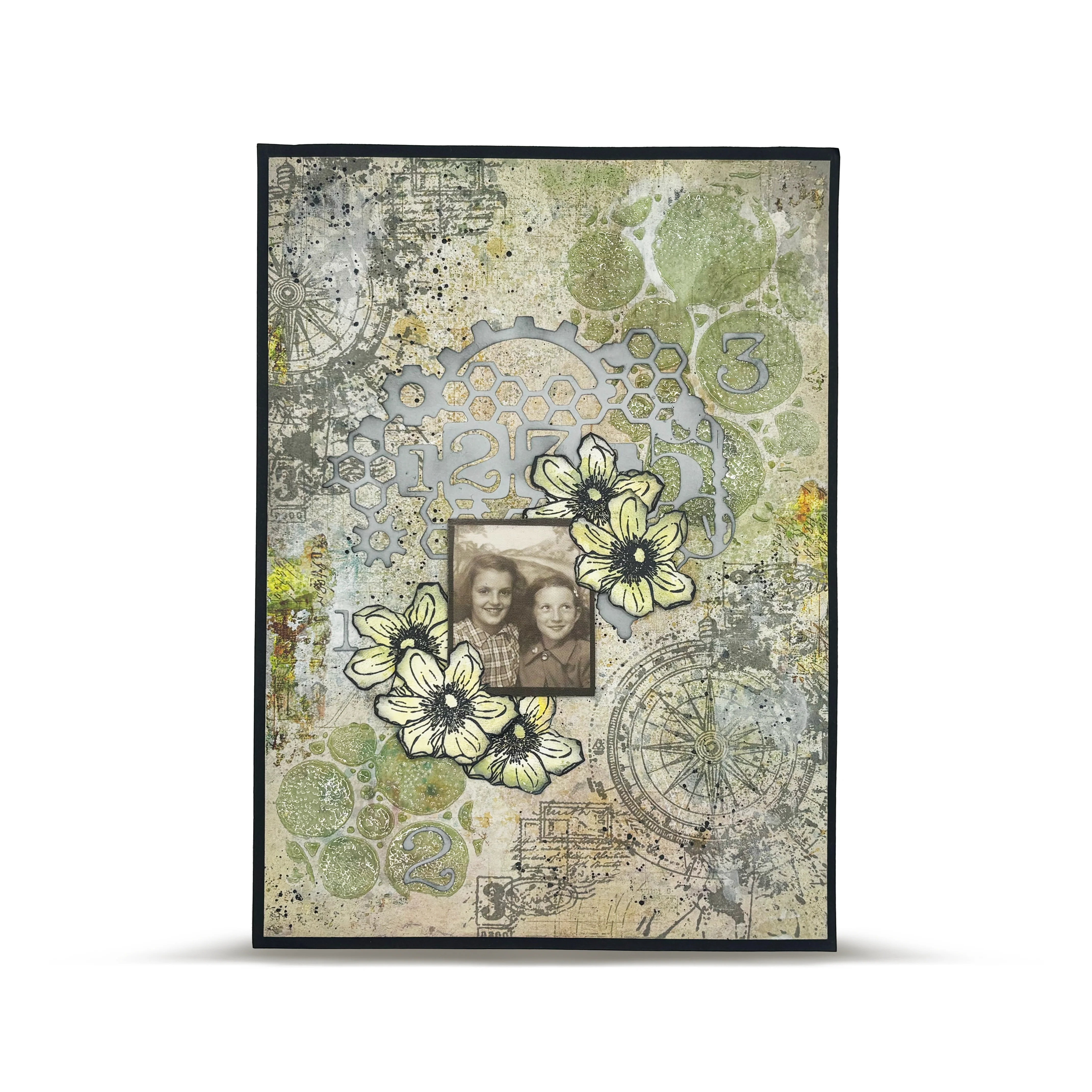 PC-242 - 4"x6" Stencil - Bubblescape - Image 4