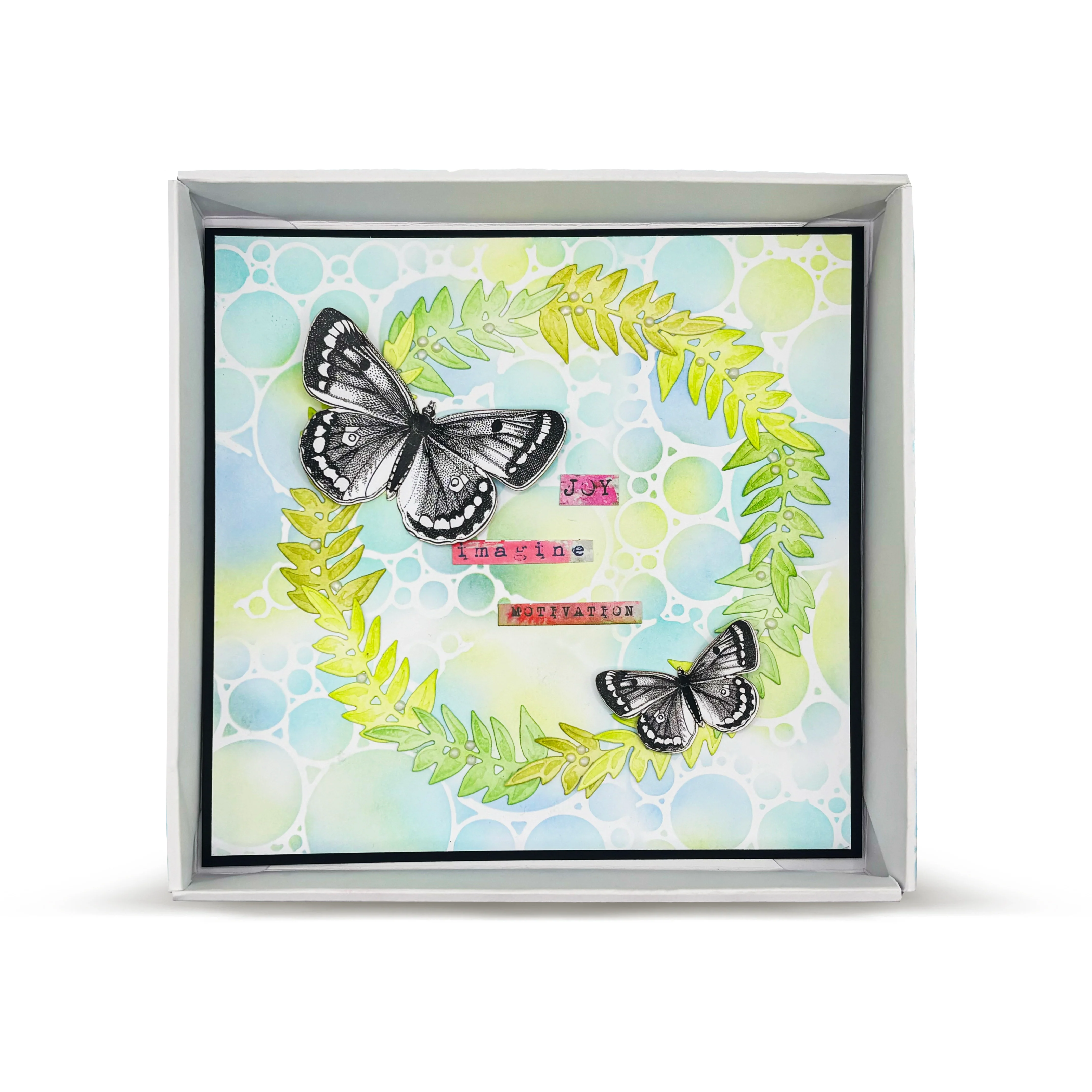 PC-242 - 4"x6" Stencil - Bubblescape - Image 5