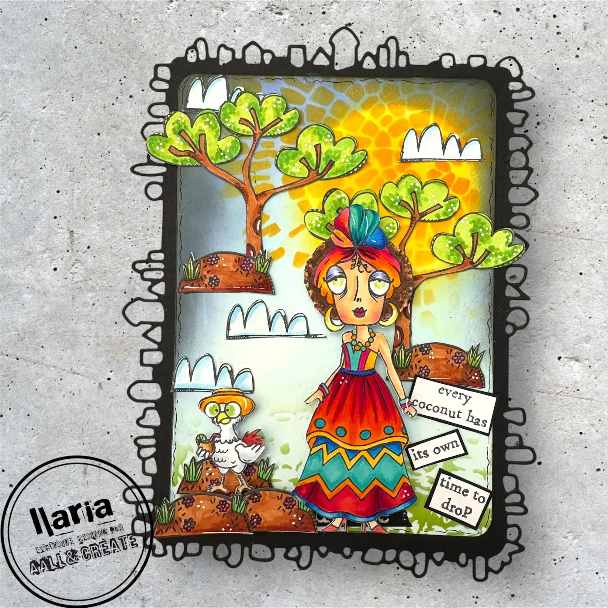 DI-34 - Die-Cutting Die Set - SkyCrossed Paradise - Image 30