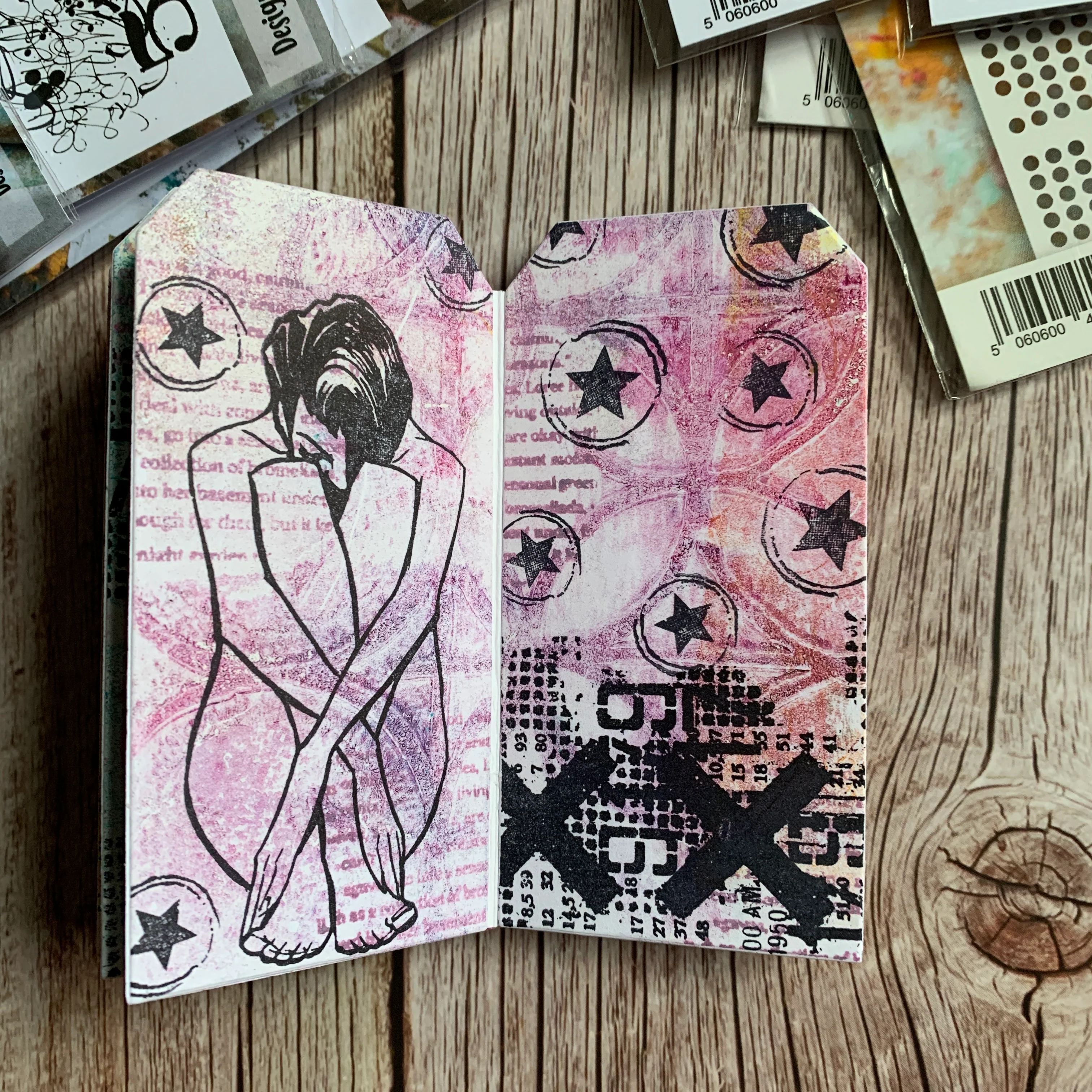 TP-372 - A6 Clear Stamp Set - Textural Elements - Image 4