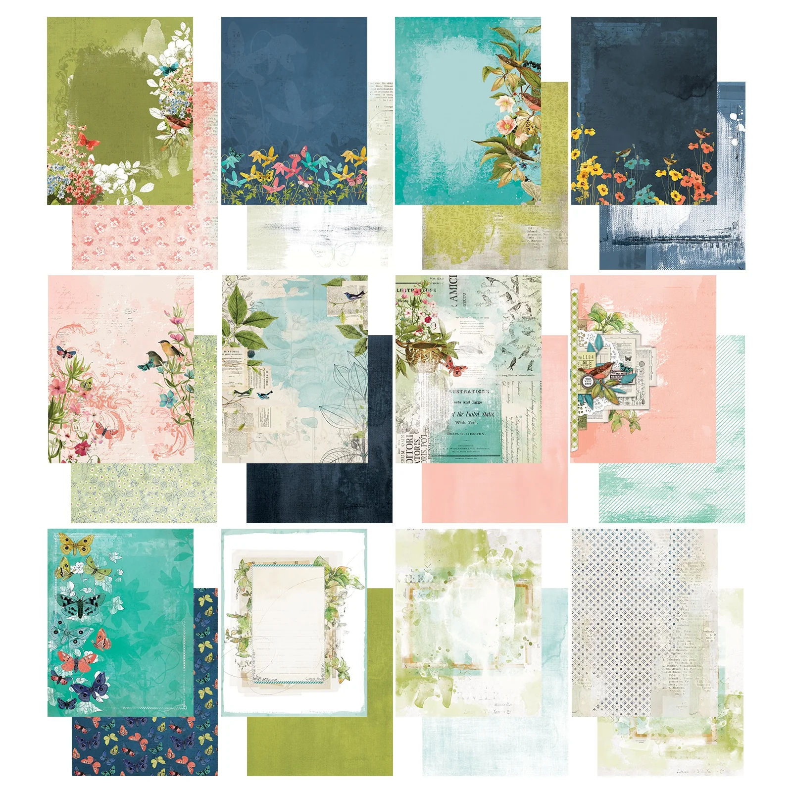 49 And Market Birdsong Collection Pack 6"X8" - Image 2