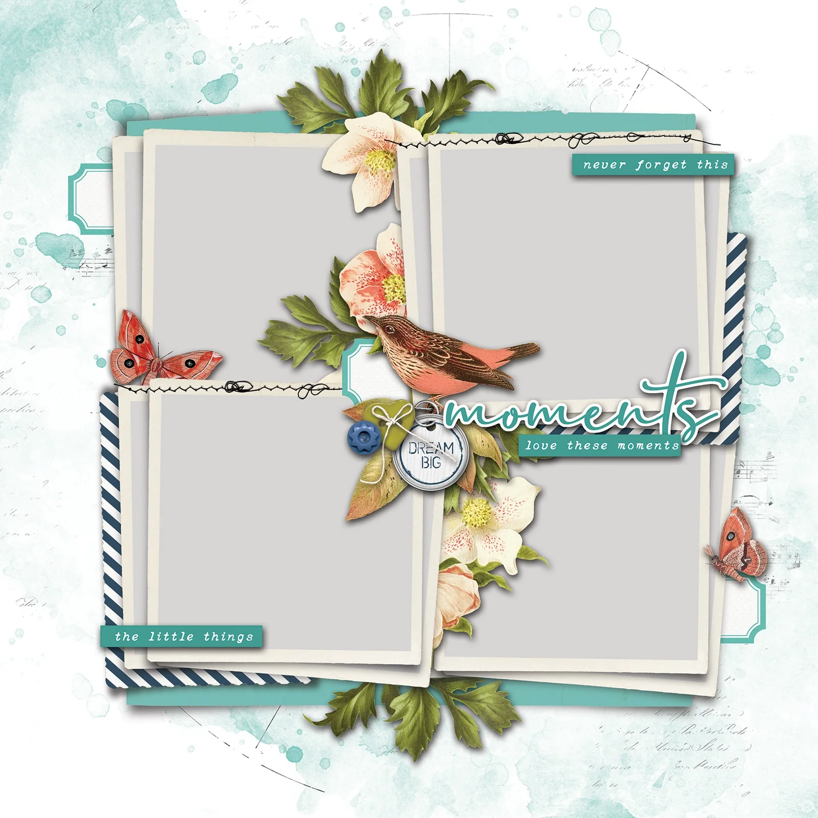 49 And Market Birdsong Page Kit - Image 4