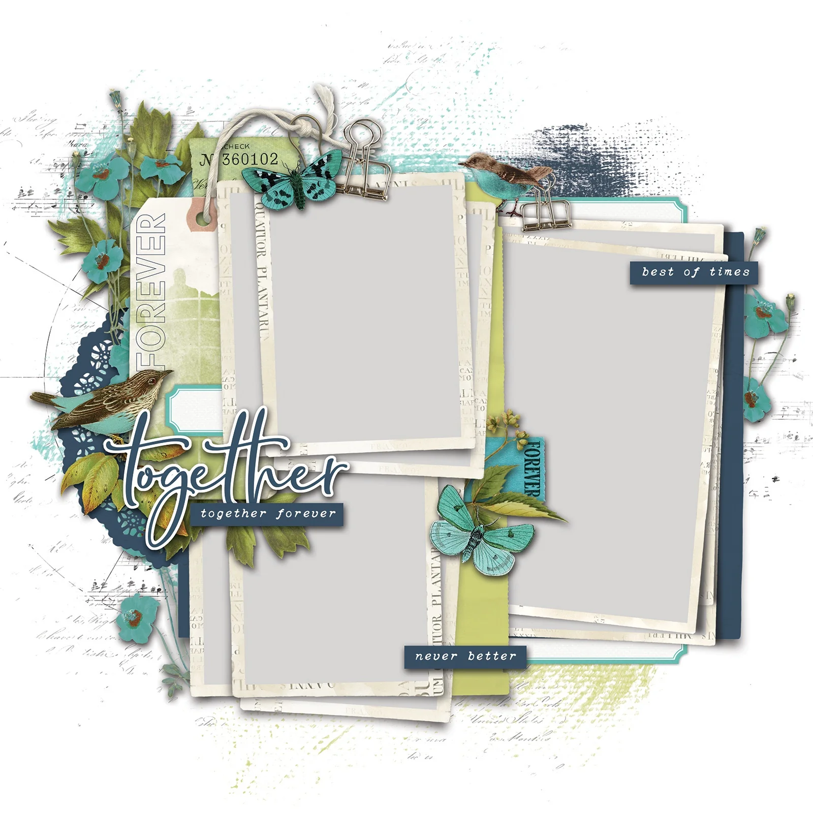 49 And Market Birdsong Page Kit - Image 5