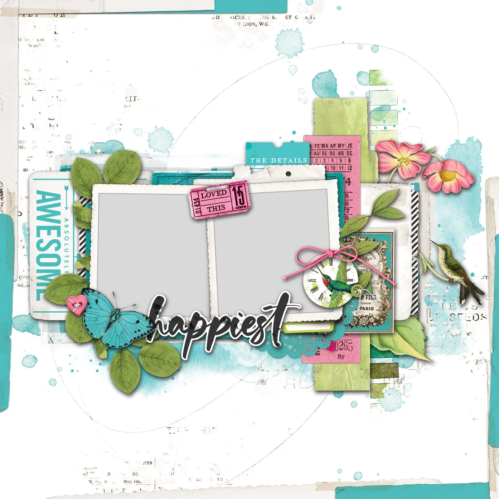 49 And Market Kaleidoscope Page Kit - Image 4