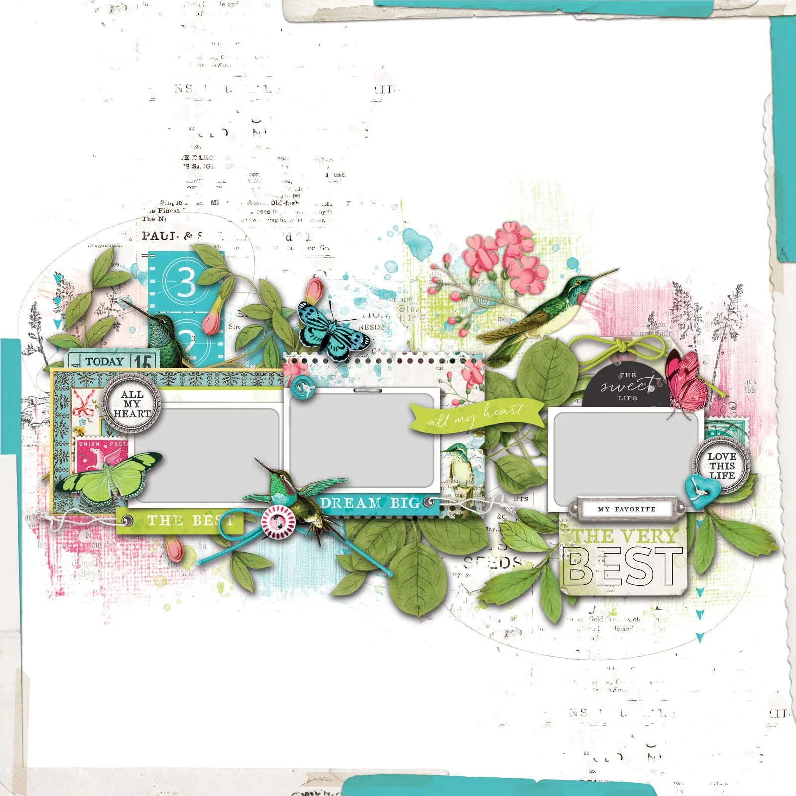 49 And Market Kaleidoscope Page Kit - Image 5