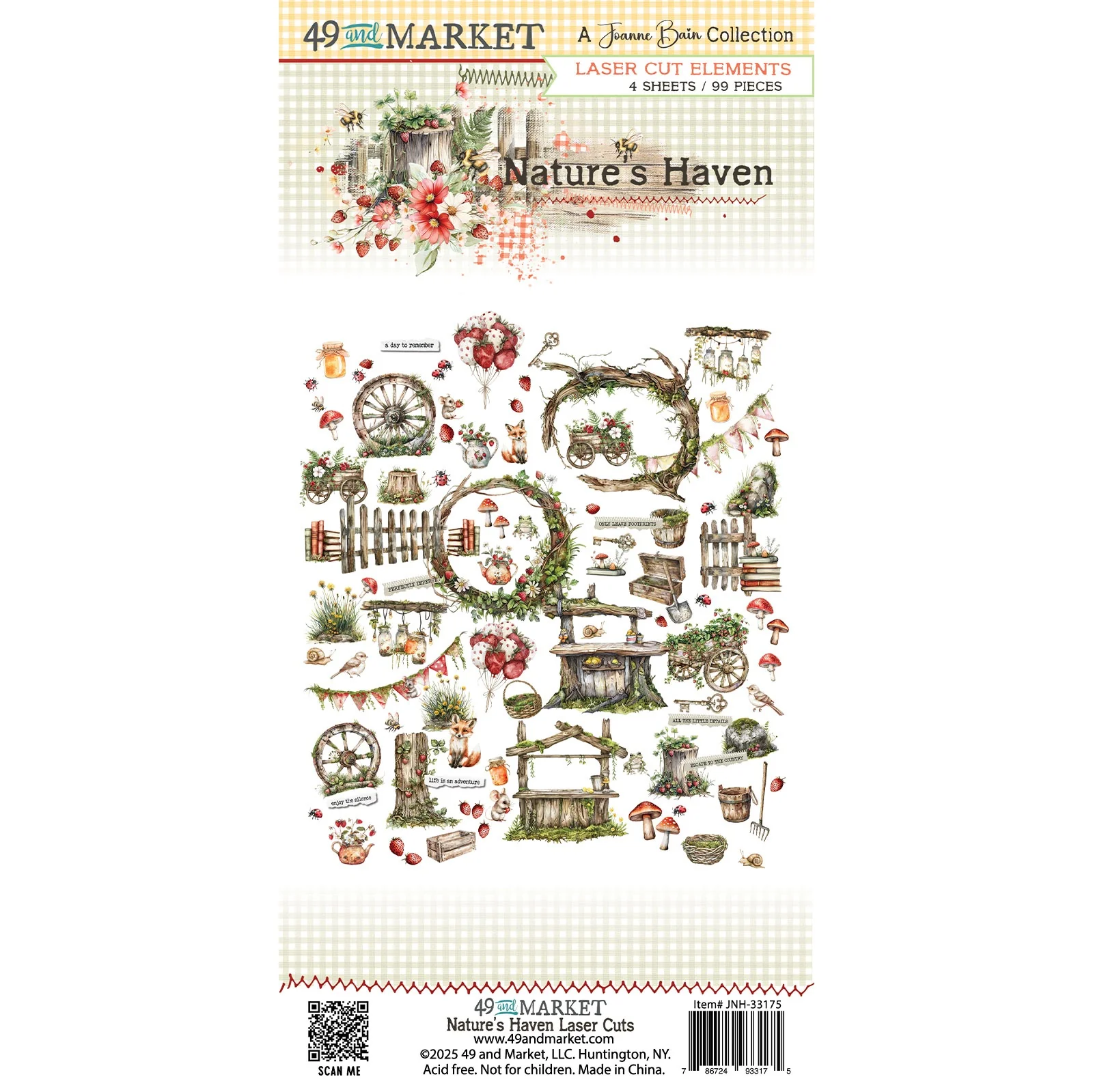 49 And Market Nature's Haven Laser Cut Outs - Element