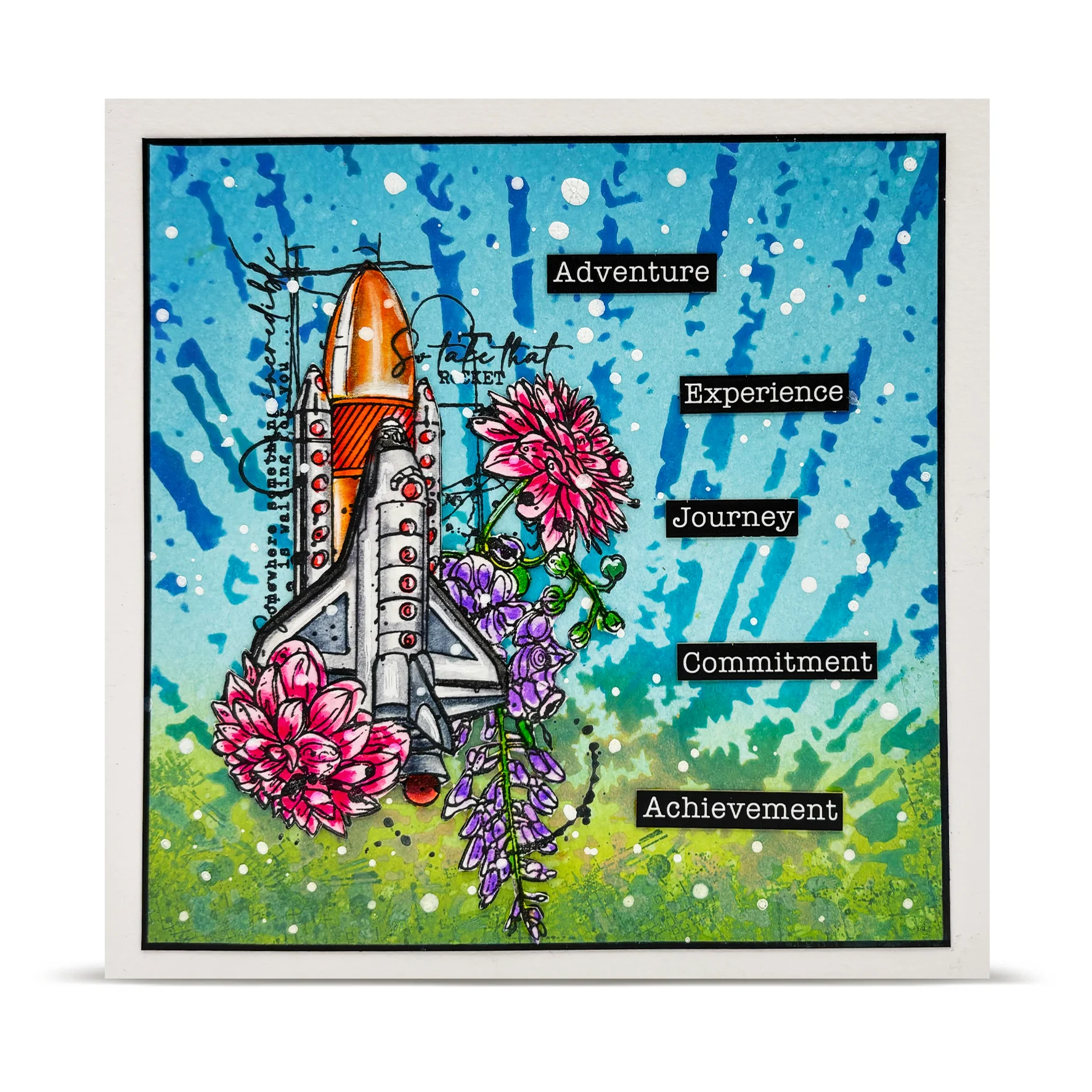 EP-55 - Ephemera Die-Cuts - Motivation Station - Image 115