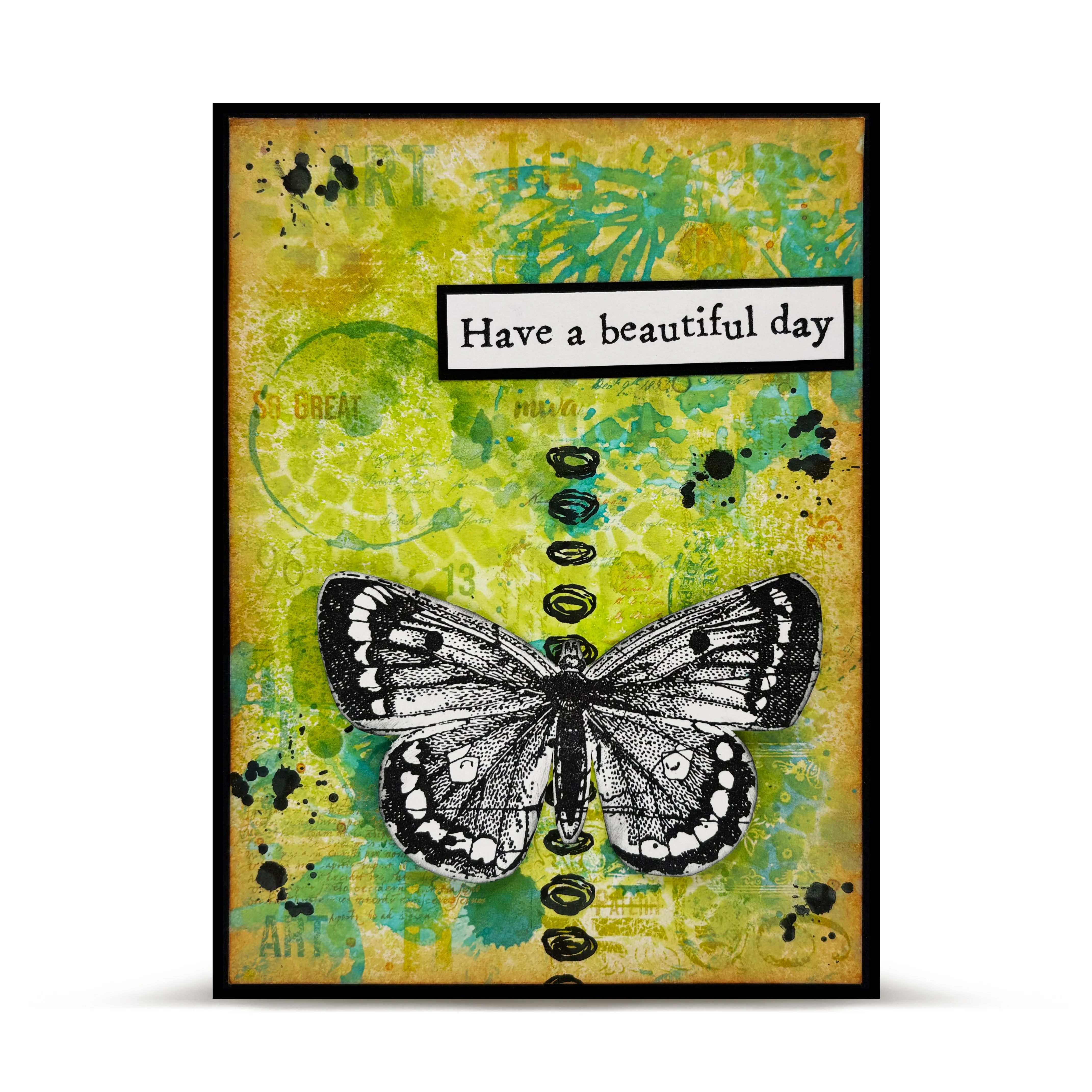 TP-799 - A6 Clear Stamp Set - Fluttering Friends - Image 2