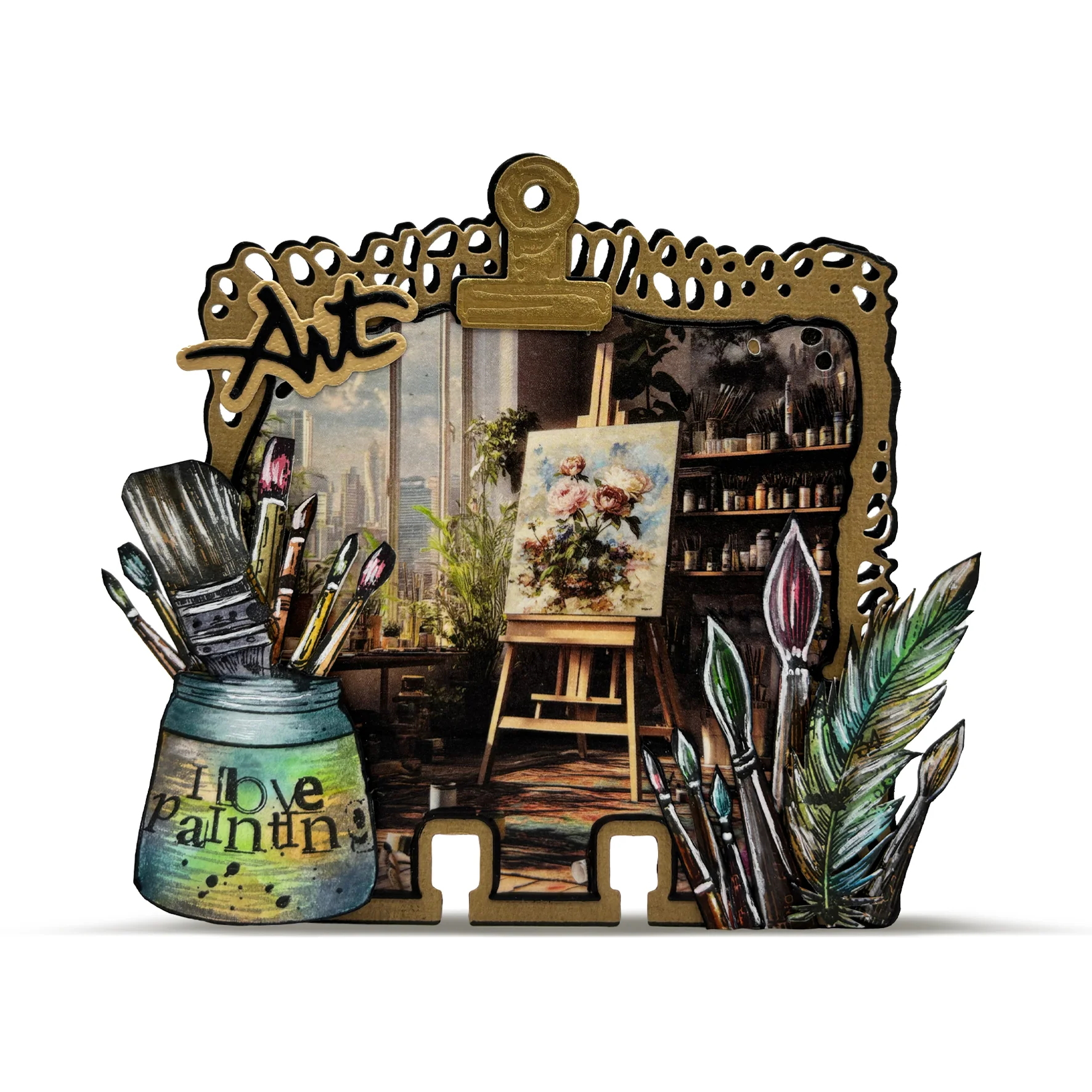 TP-917 - A6 Clear Stamp Set - Artist Kit - Image 2