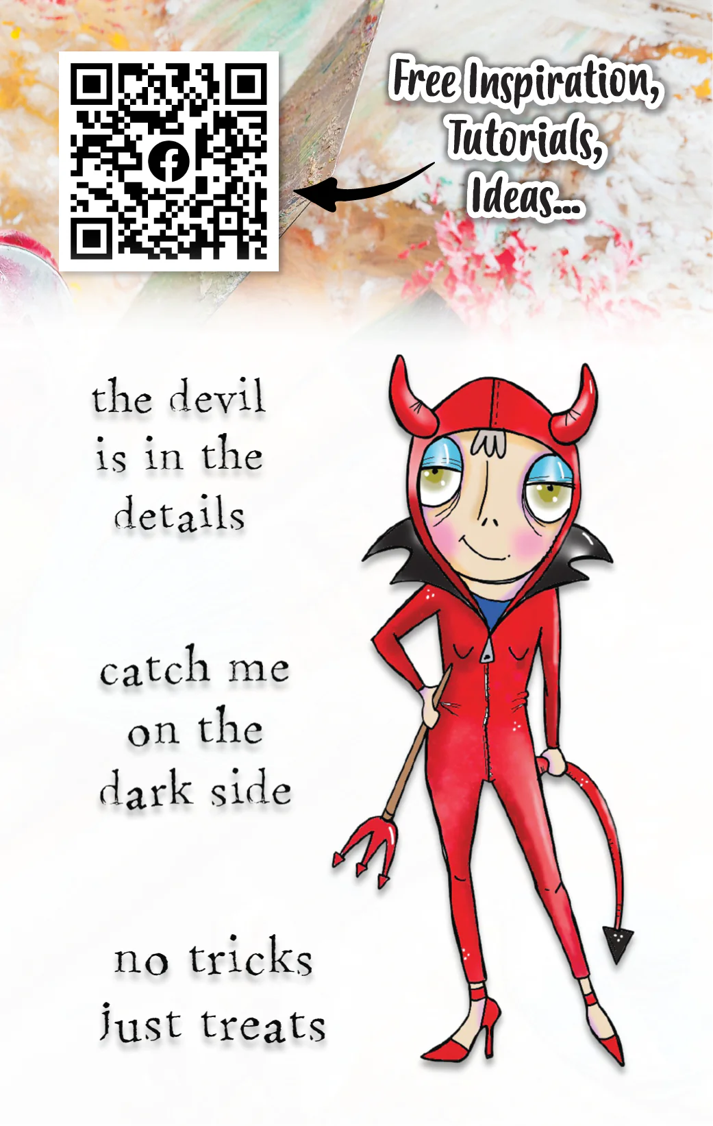 #955 - A7 Stamp Set - Devil Dee - Image 4