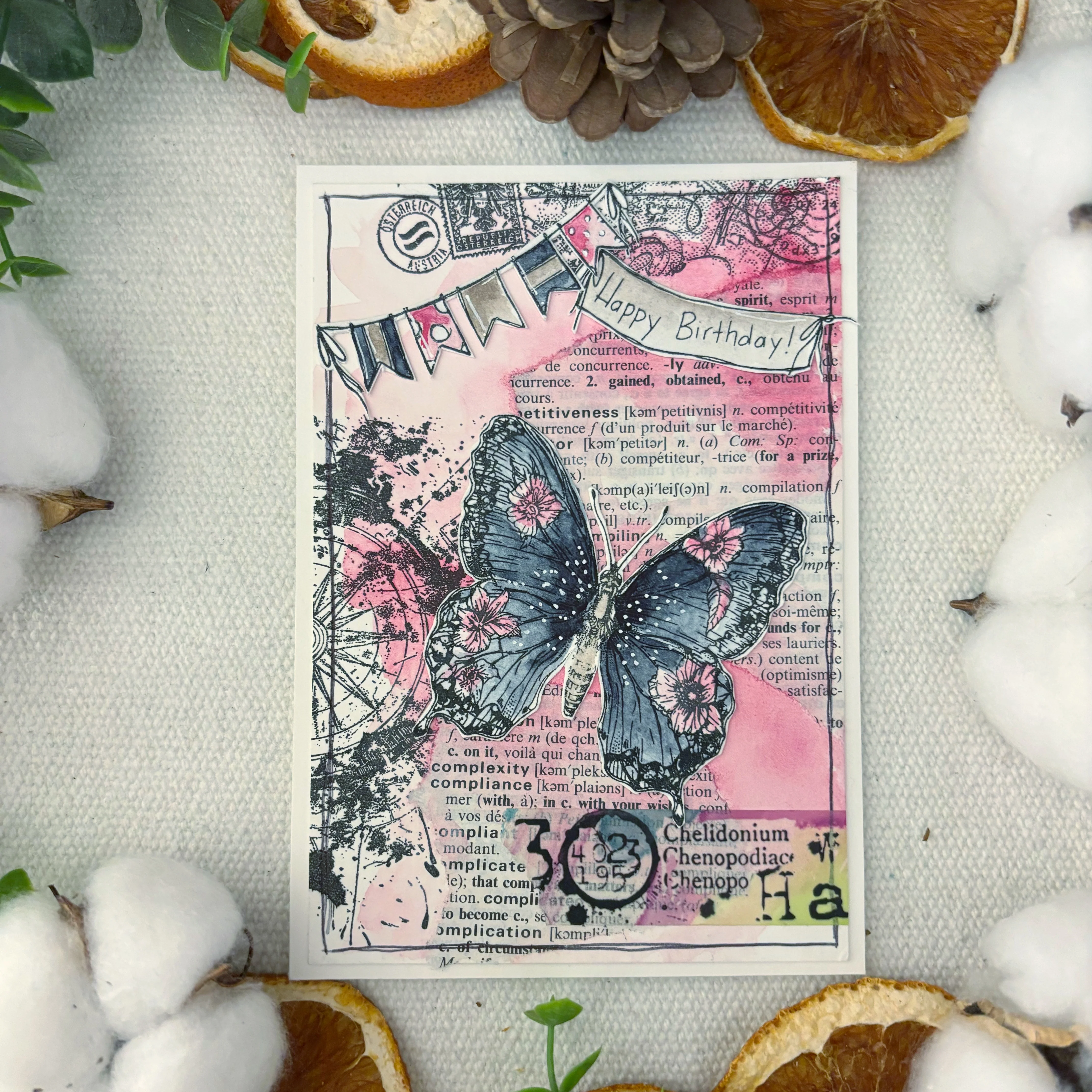 #964 - A7 Stamp Set - Girl Birthday - Image 4