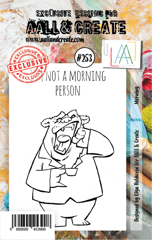 #253 - A7 Clear Stamp Set - Morning