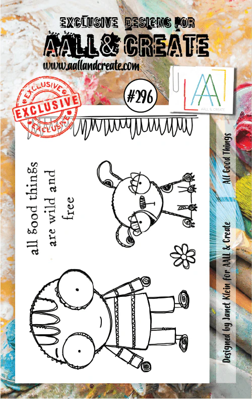 #296 - A7 Clear Stamp Set - All Good Things