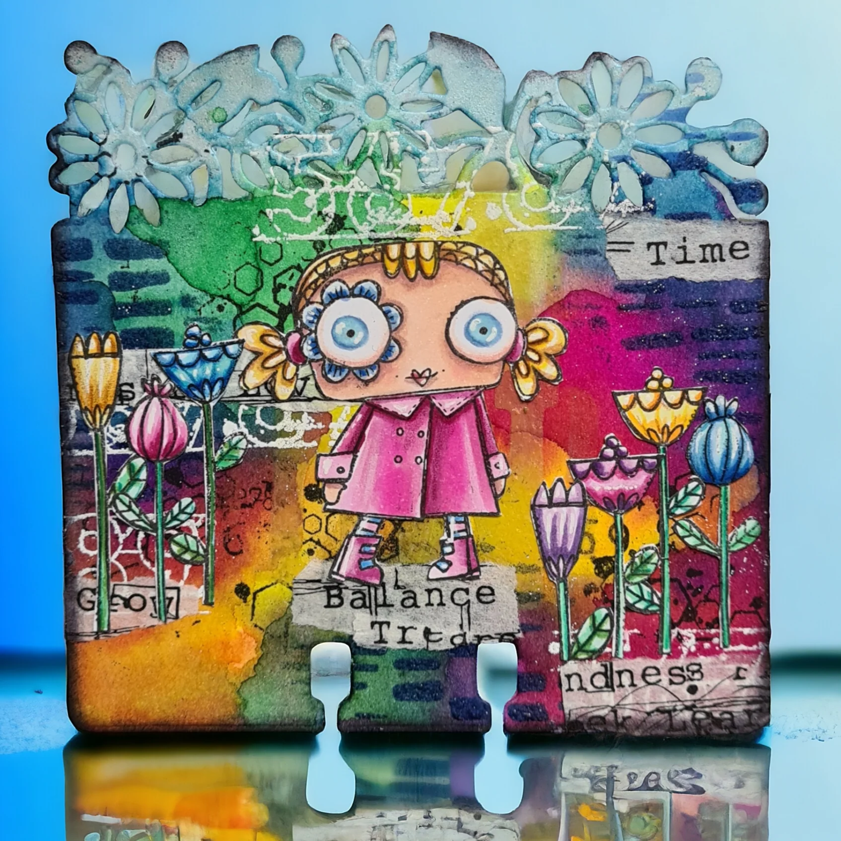 #359 - A7 Clear Stamp Set - Raincoat - Image 2