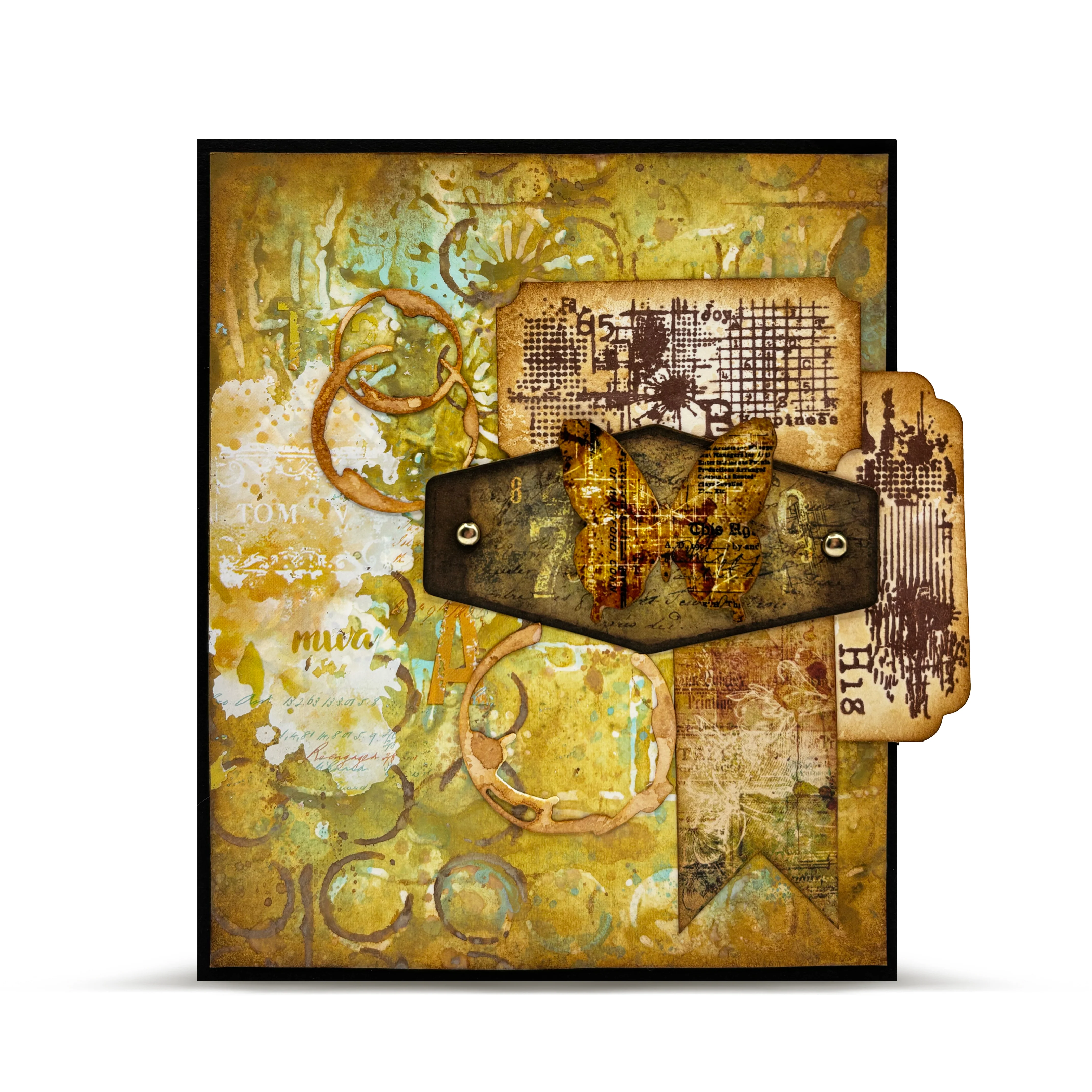 #366 - A7 Clear Stamp Set - Roundly - Image 2