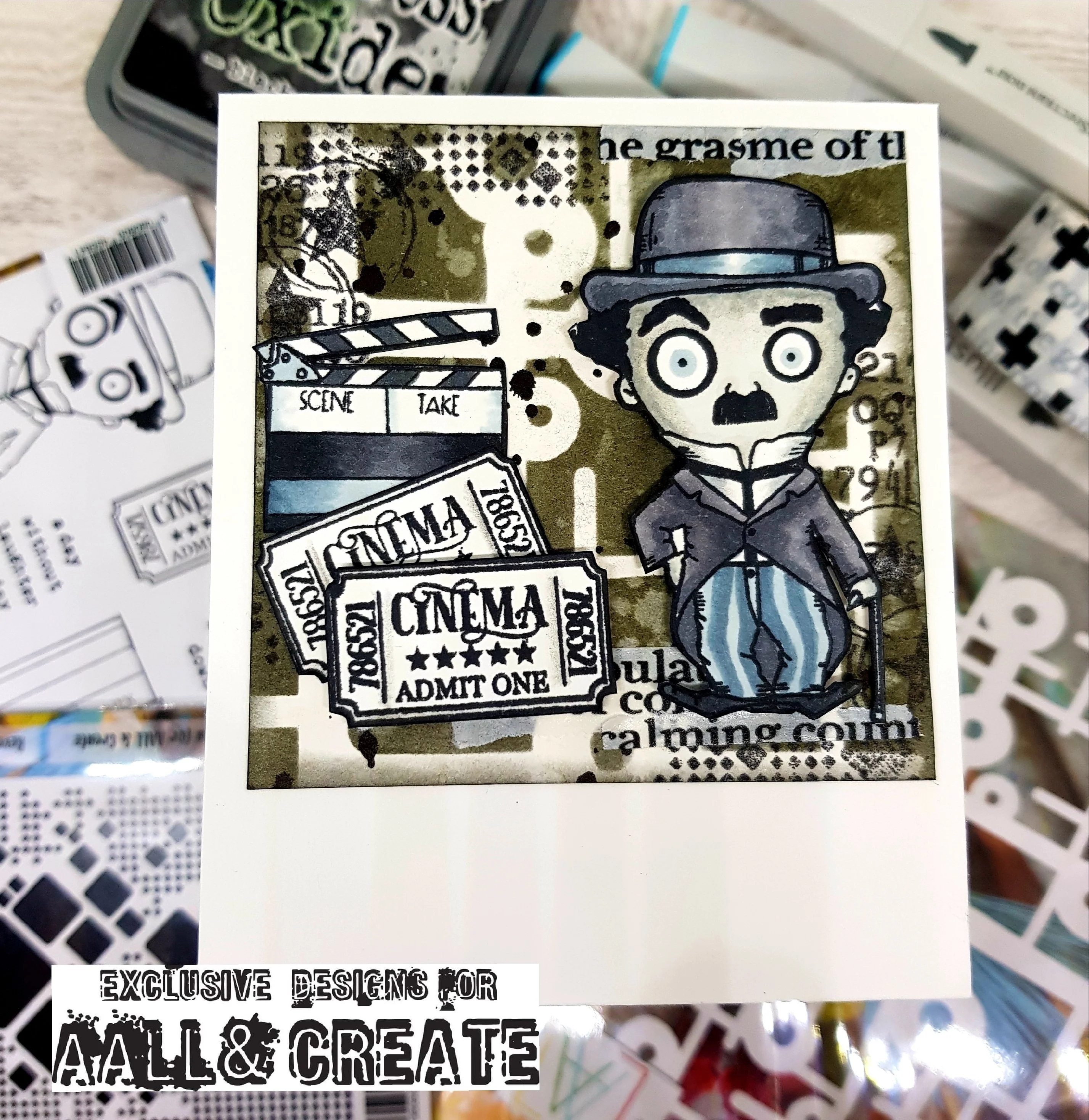 TP-428 - A7 Clear Stamp Set - Charlie - Image 6
