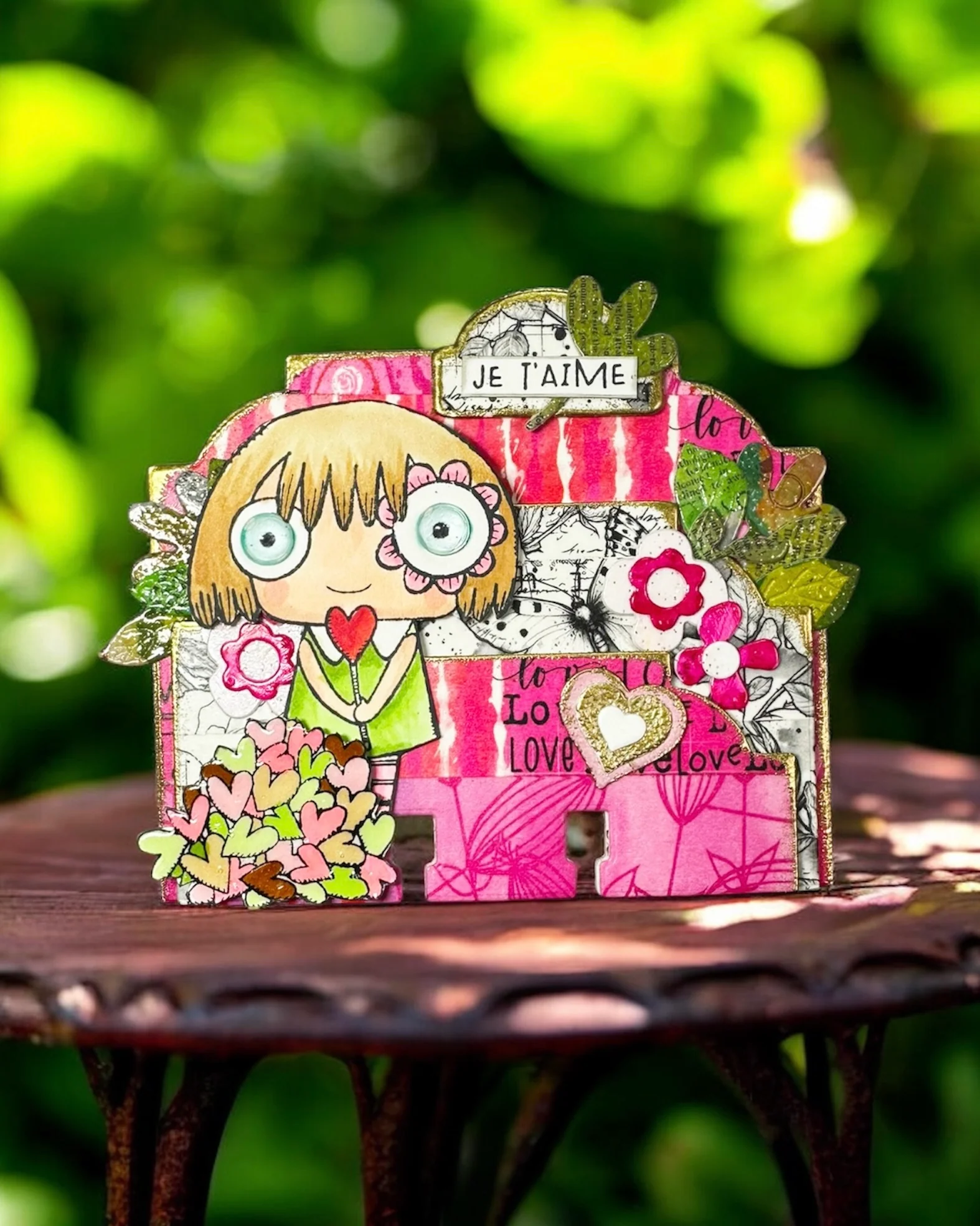 #481 - A7 Clear Stamp Set - Lil Love - Image 2