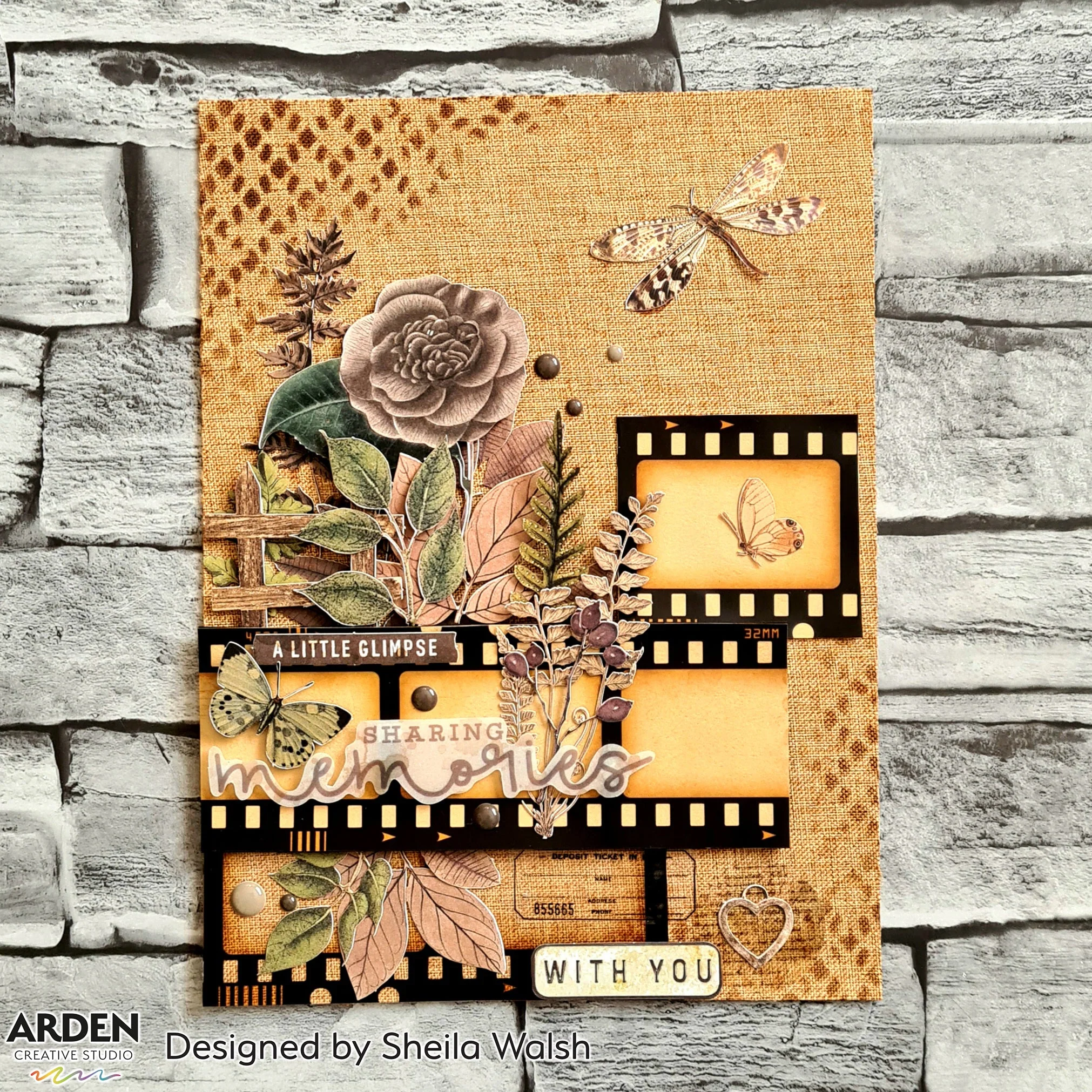 Arden Creative Studio Vintage Makers April 2025 Kiss-Cut PET Tape Bundle - Image 5