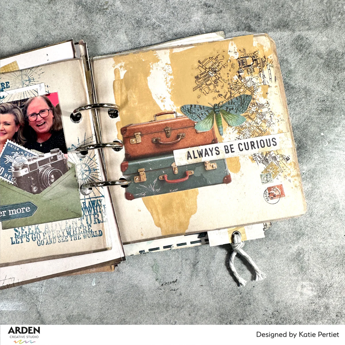 Arden Creative Studio Been There 12in x 12in Paper Pad - Image 2